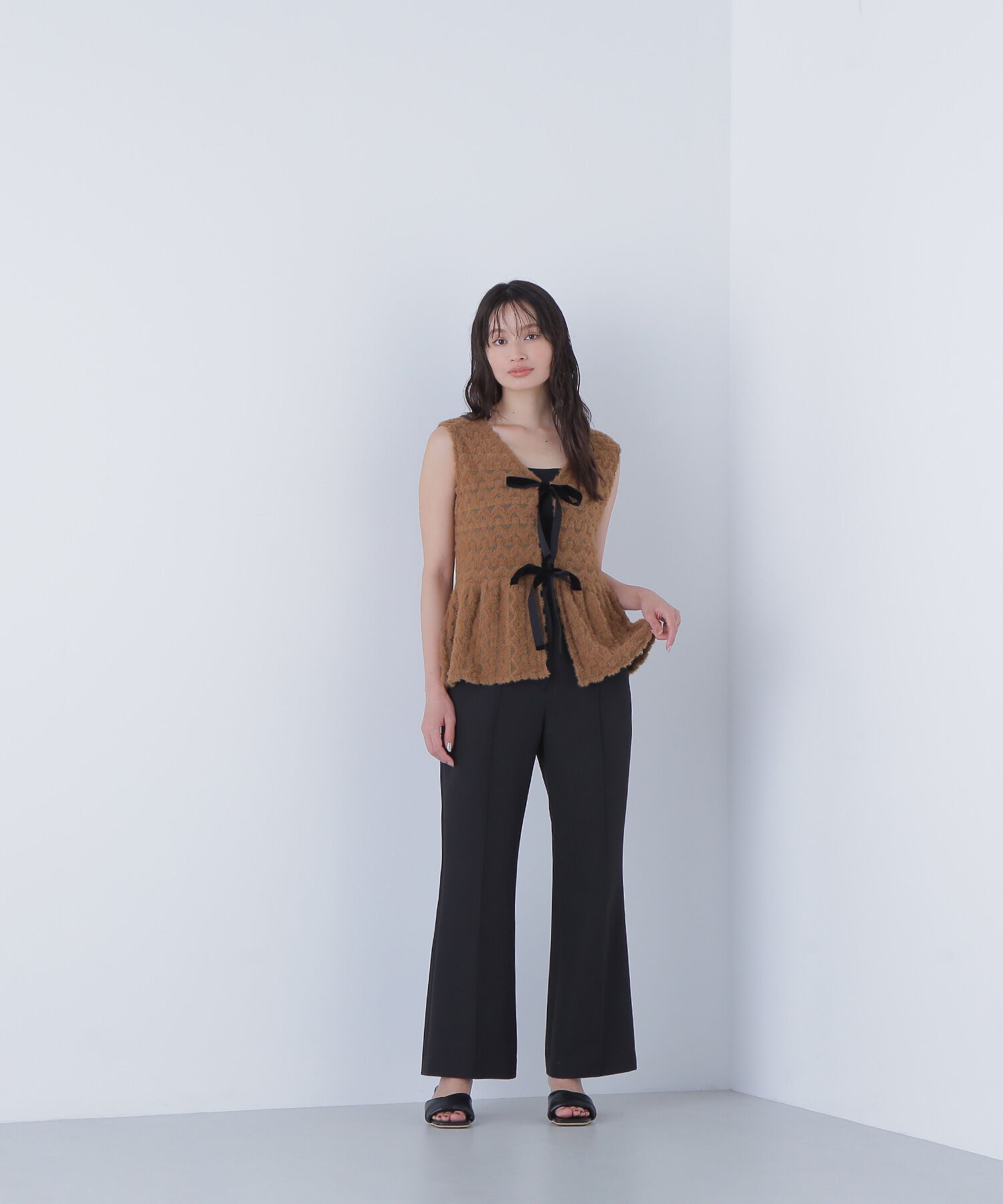  「フェザーレースジレ」|シャツ・ブラウス|