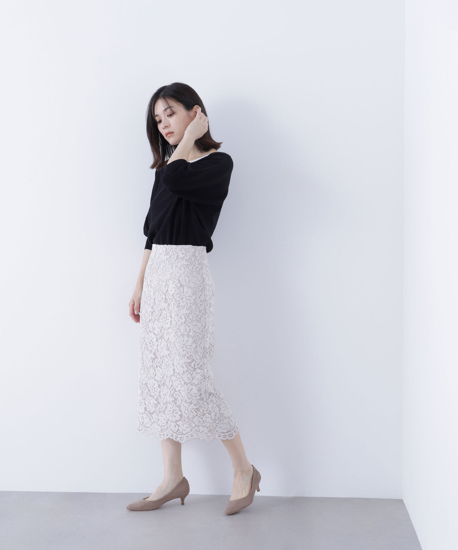  「総針ベーシックシリーズ バイカラードルマンニット」|ニット・セーター|