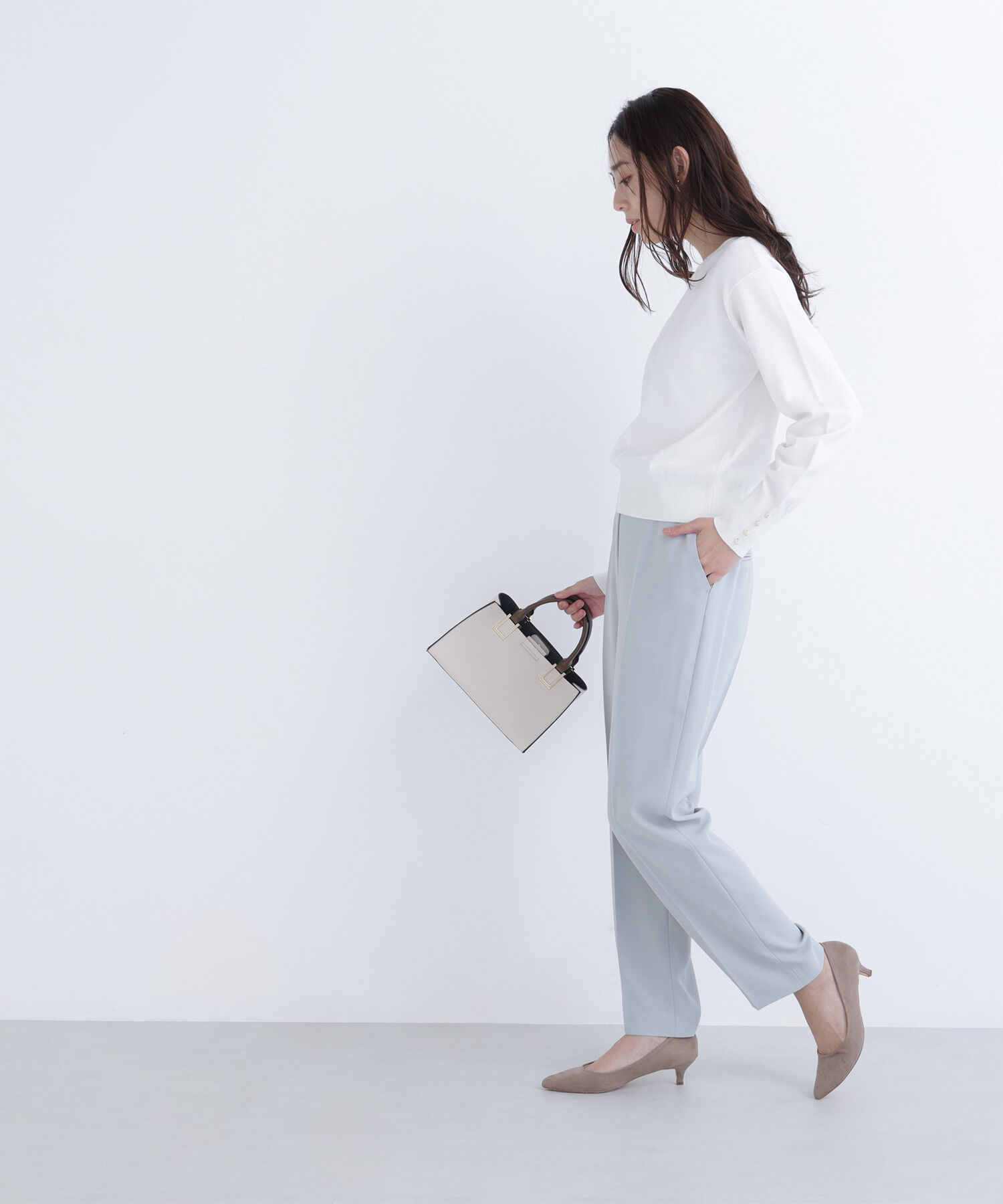  「カラーテーパードパンツ」|その他|