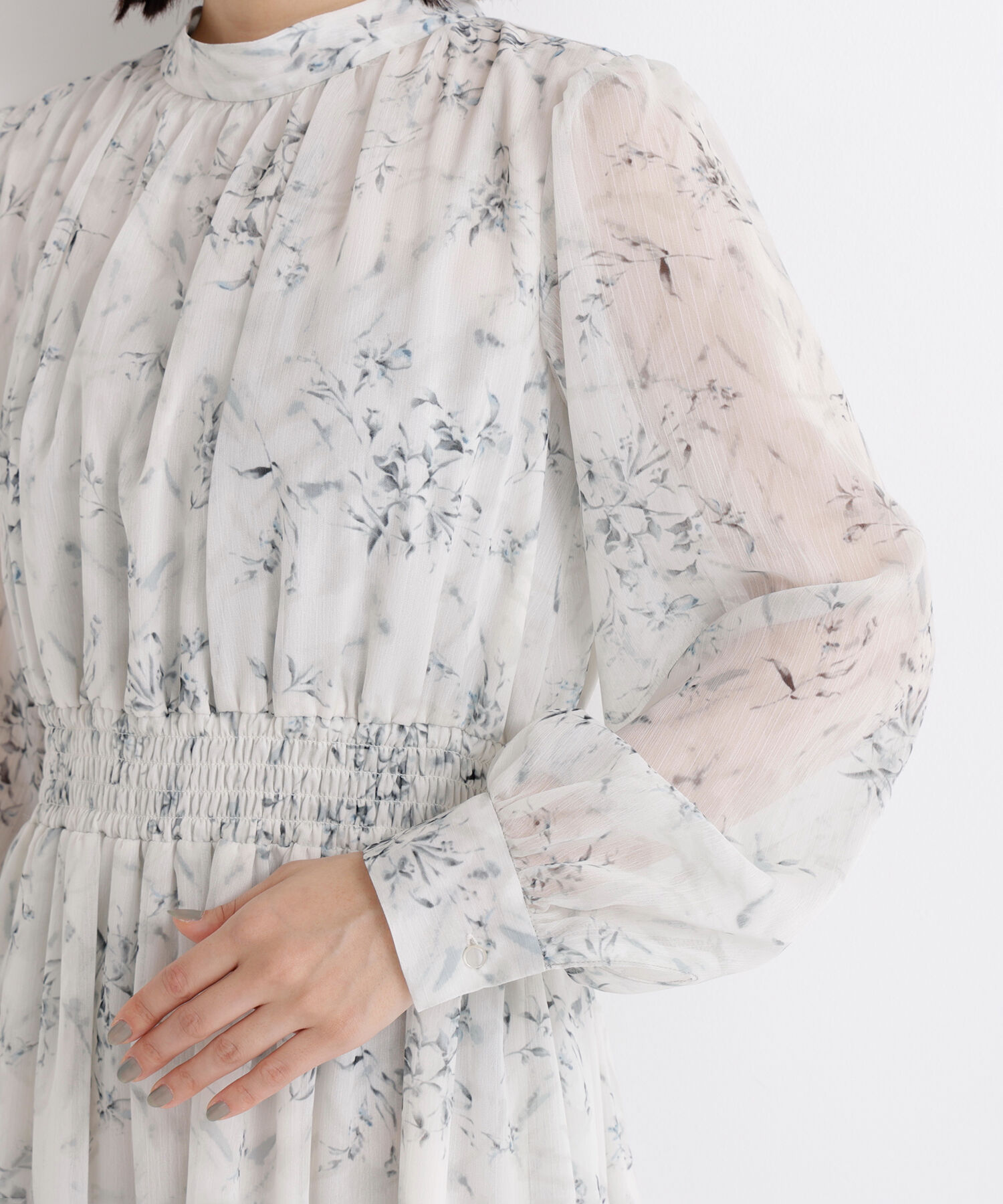  「フラワーシフォンワンピース」|ワンピース|