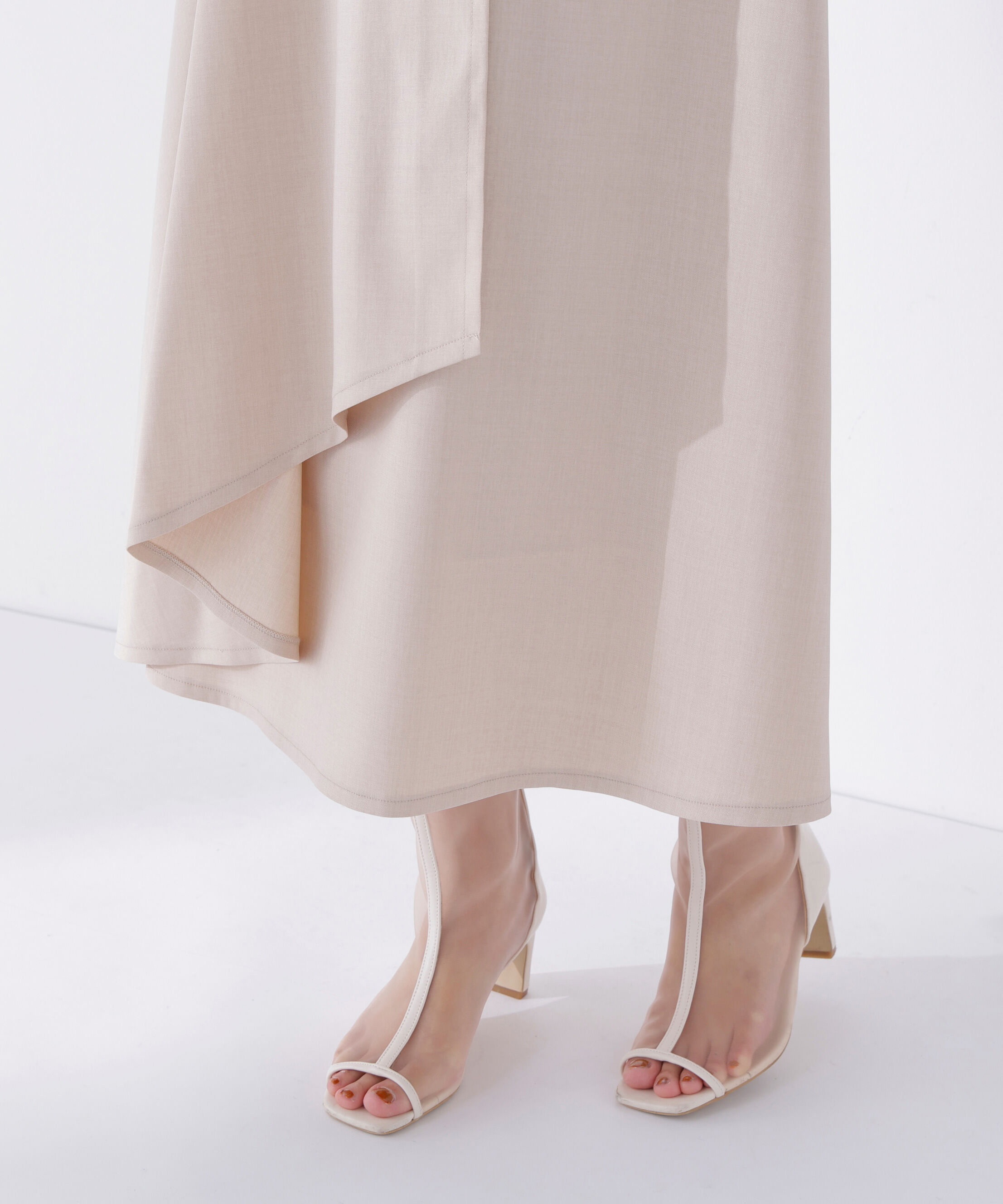  「ダブルカラー開襟ワンピース」|ワンピース|