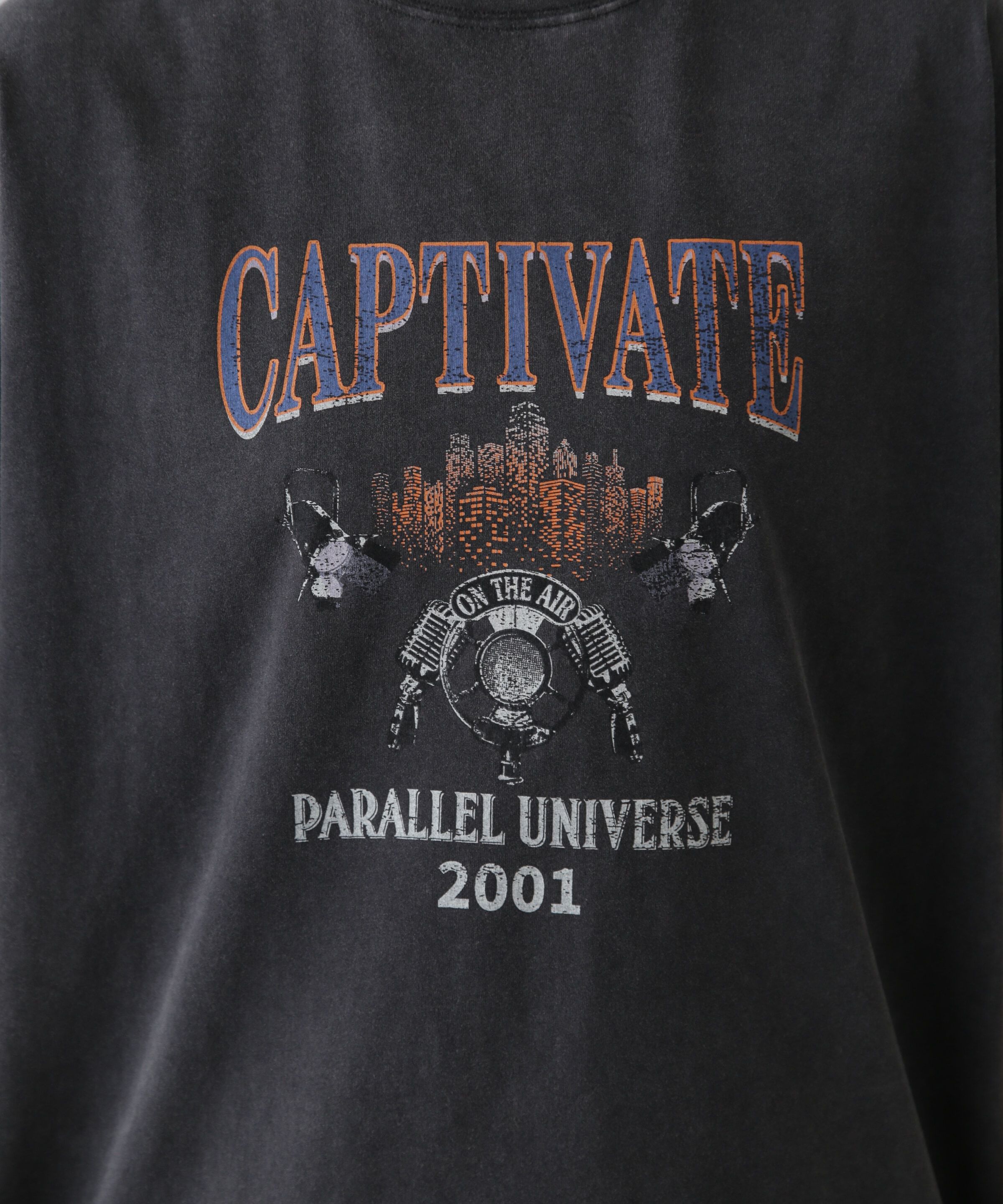  「ヴィンテージライクプリントTシャツ」|Tシャツ・カットソー|