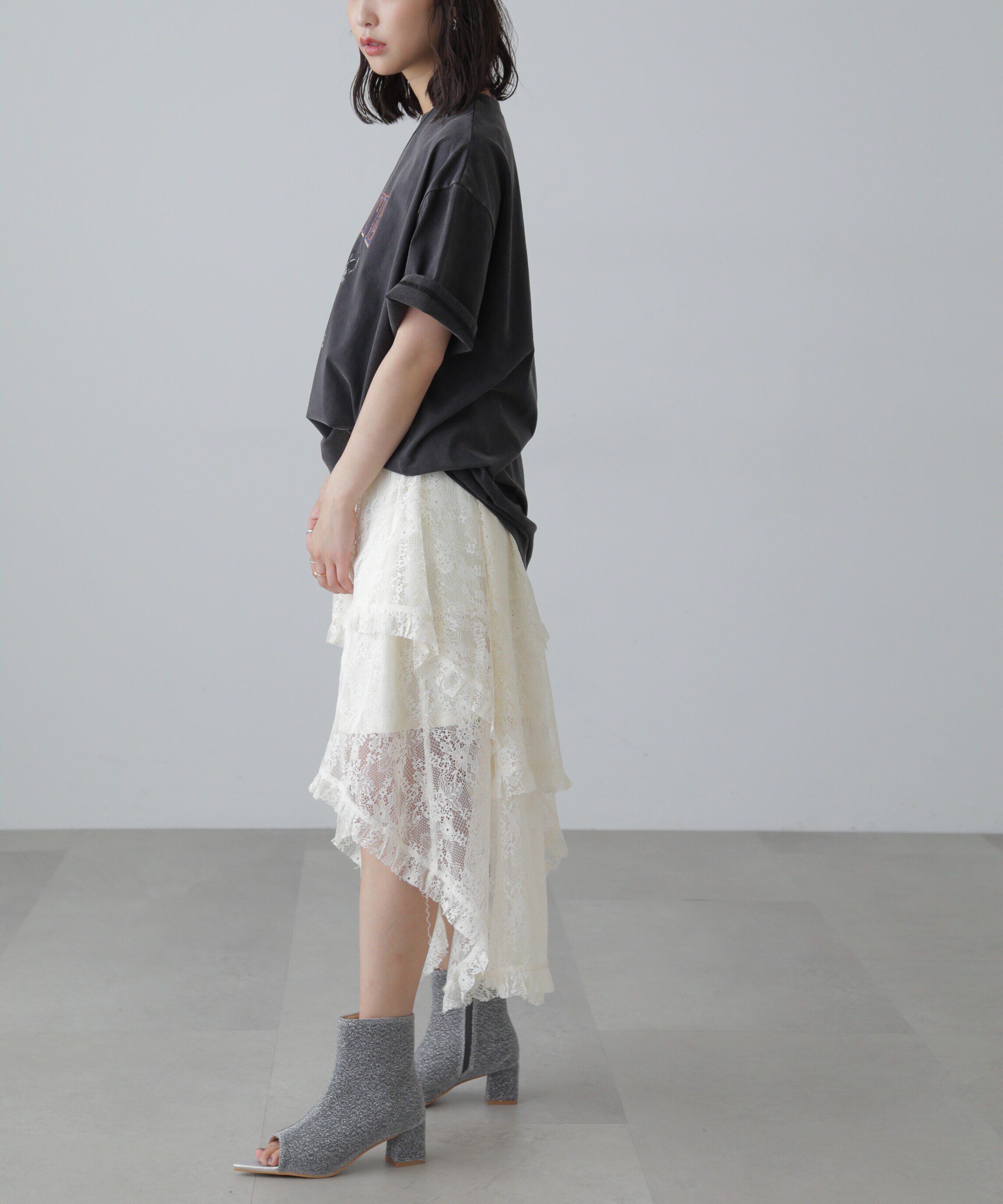  「ヴィンテージライクプリントTシャツ」|Tシャツ・カットソー|