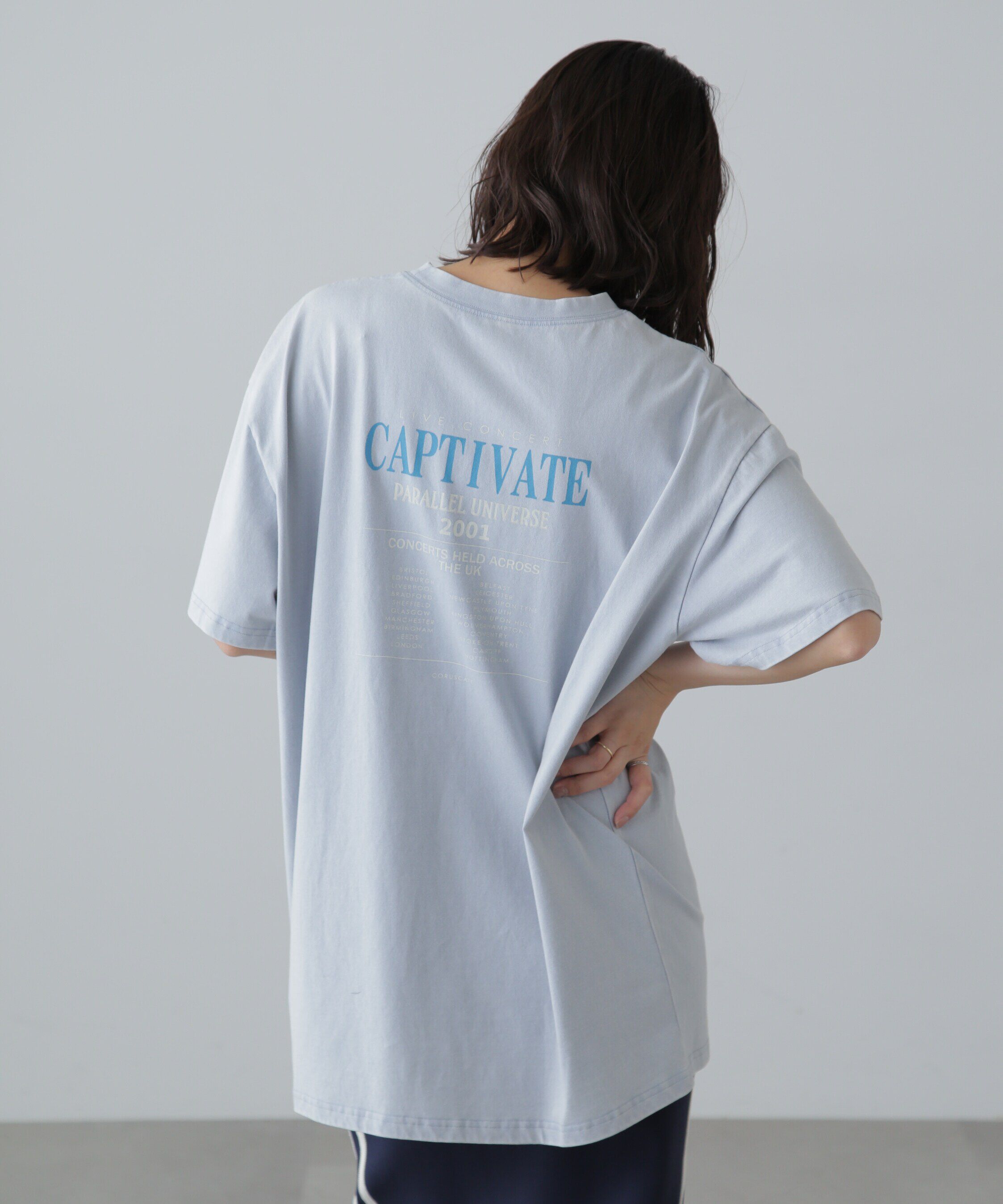  「ヴィンテージライクプリントTシャツ」|Tシャツ・カットソー|
