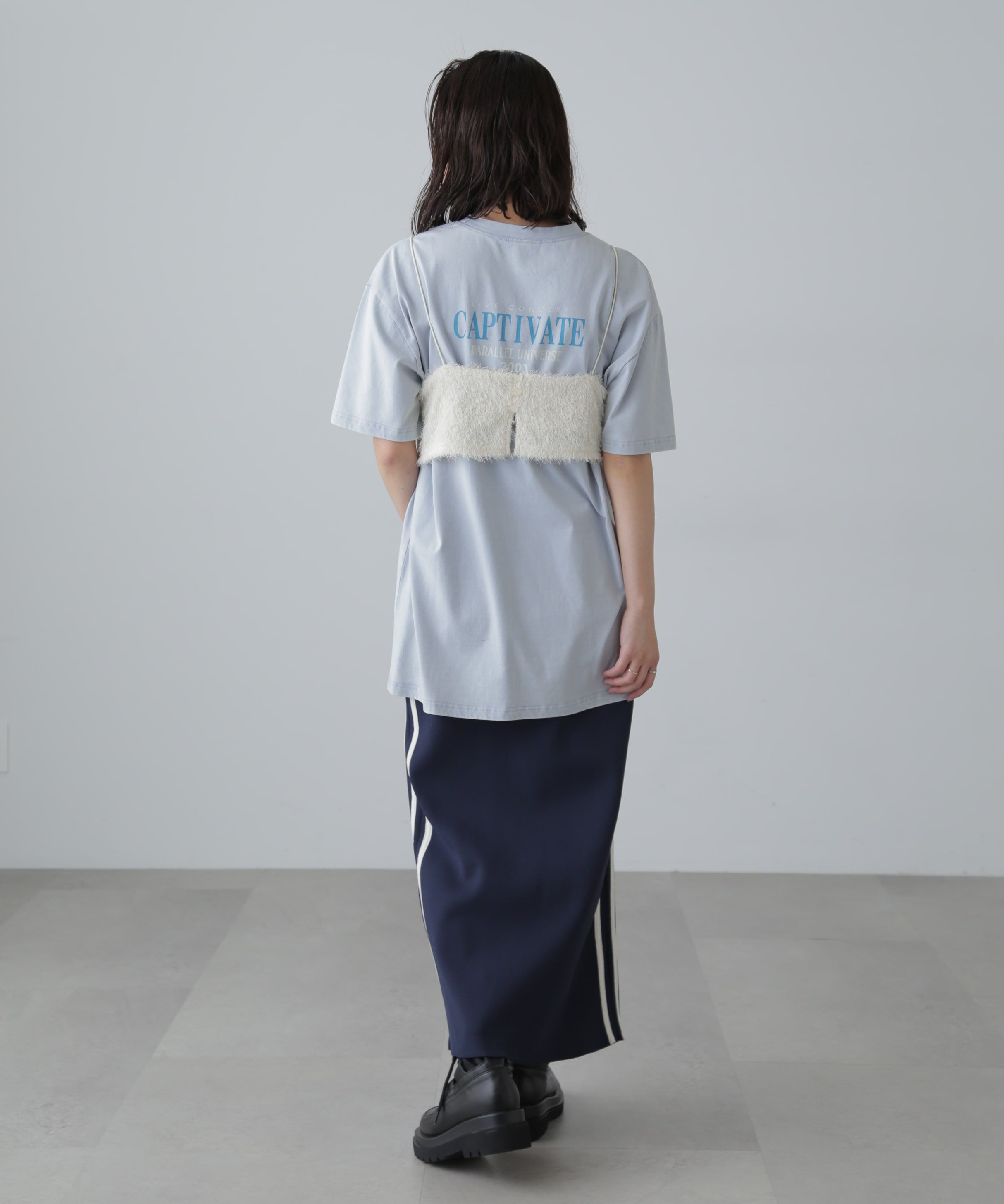  「ヴィンテージライクプリントTシャツ」|Tシャツ・カットソー|