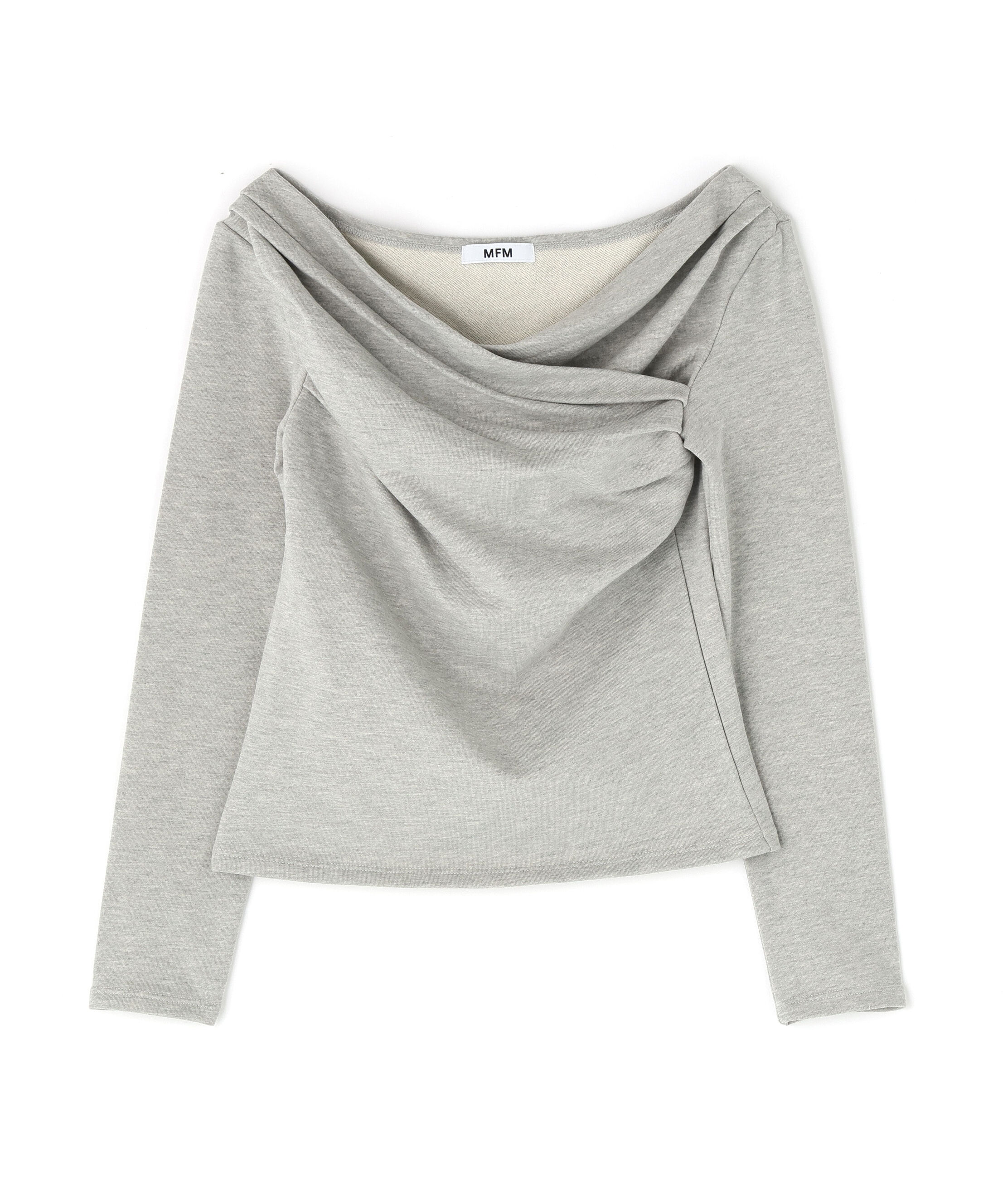  「オフショルミニ裏毛カットソー」|Tシャツ・カットソー|