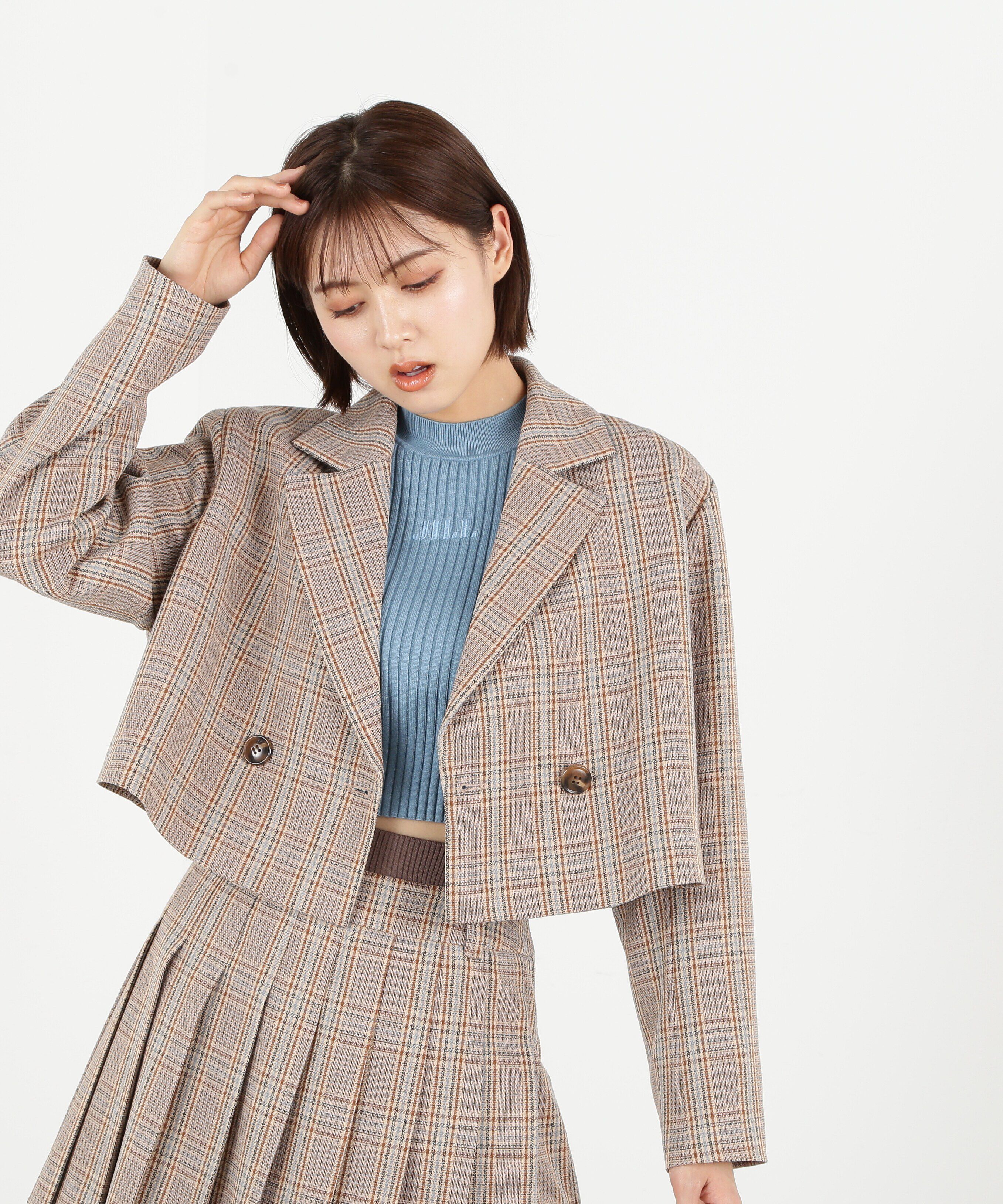  「ショート丈セットアップ　ジャケット」|その他|