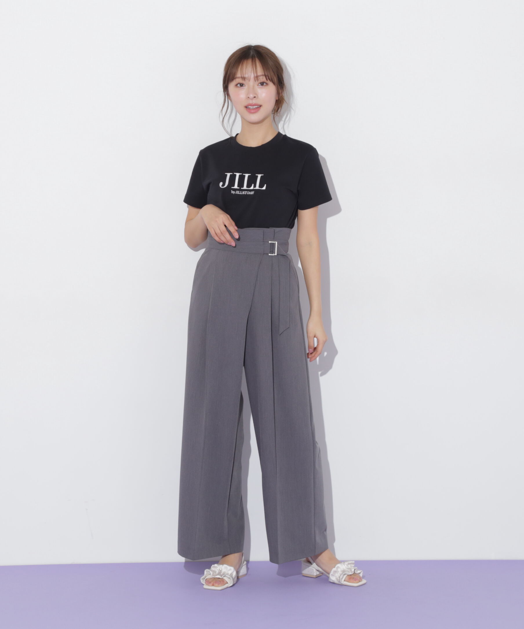  「刺繍ロゴTシャツオーガニックコットン」|Tシャツ・カットソー|