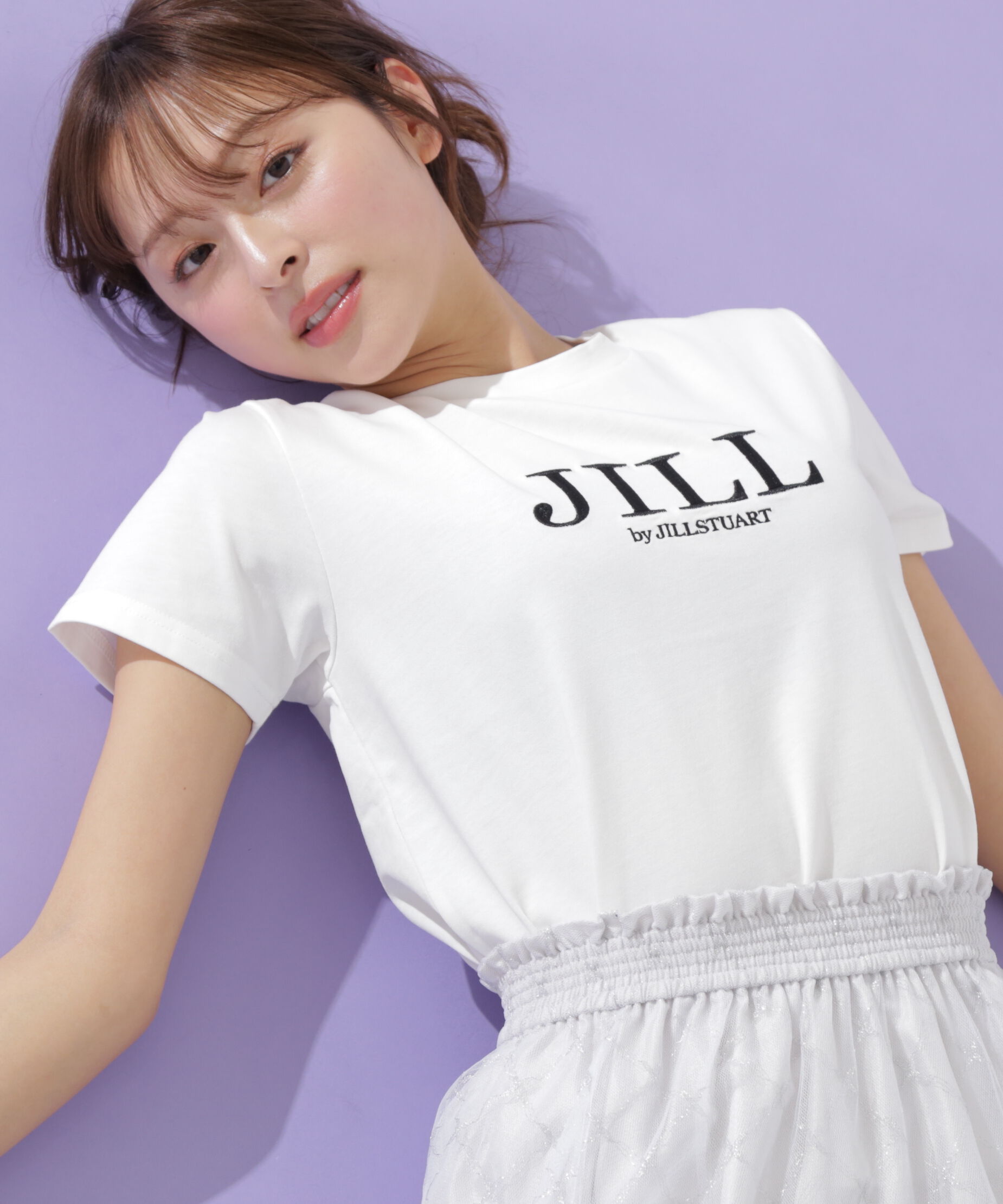  「刺繍ロゴTシャツオーガニックコットン」|Tシャツ・カットソー|