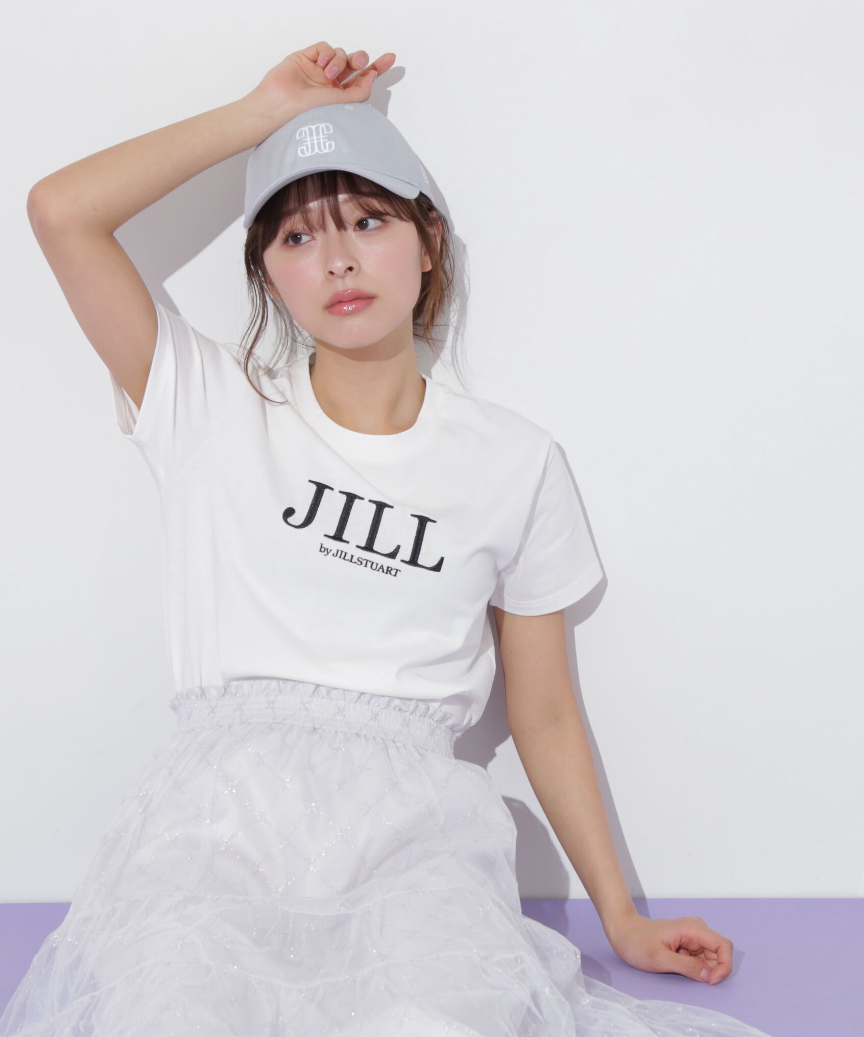  「刺繍ロゴTシャツオーガニックコットン」|Tシャツ・カットソー|