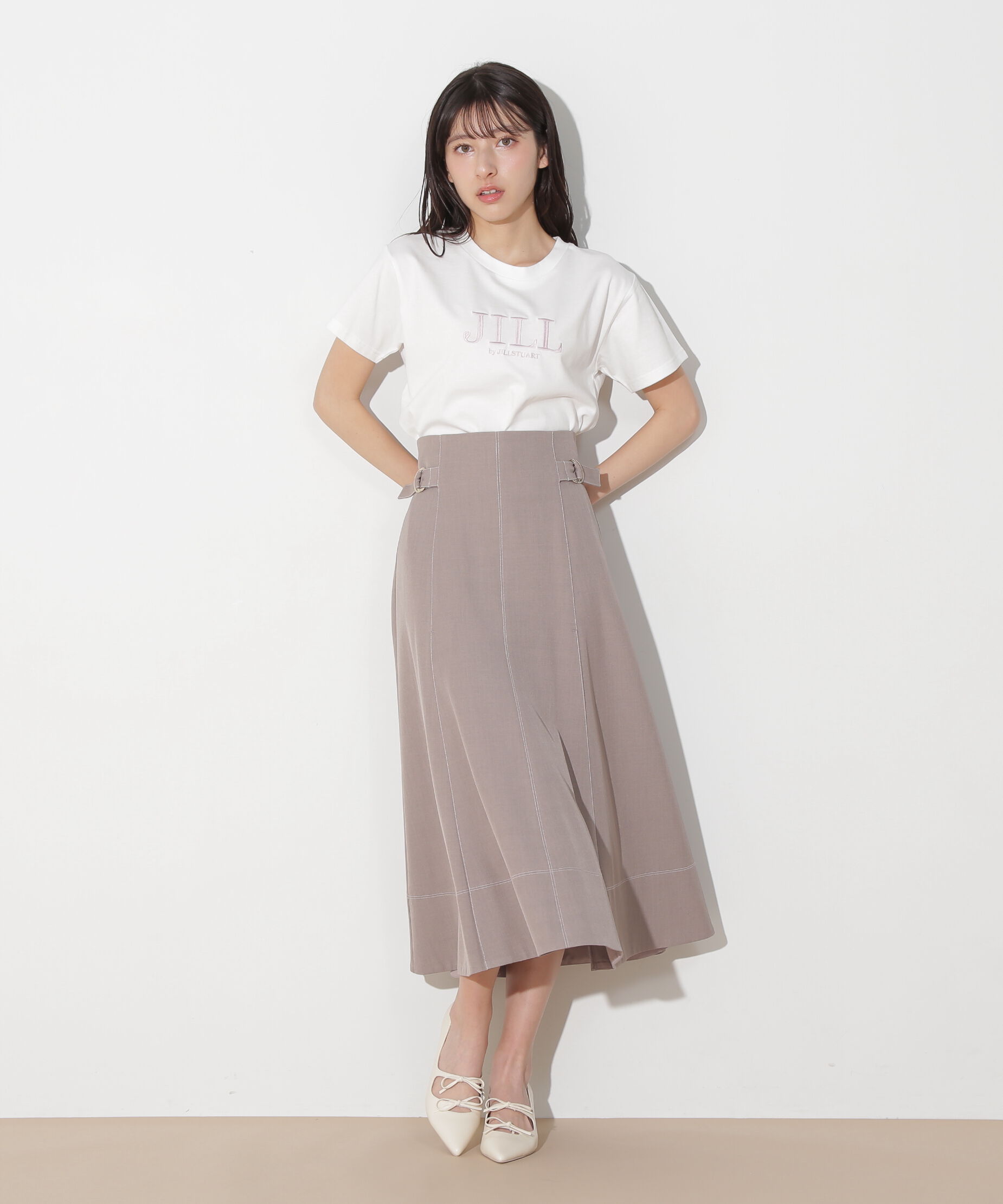  「刺繍ロゴTシャツオーガニックコットン」|Tシャツ・カットソー|