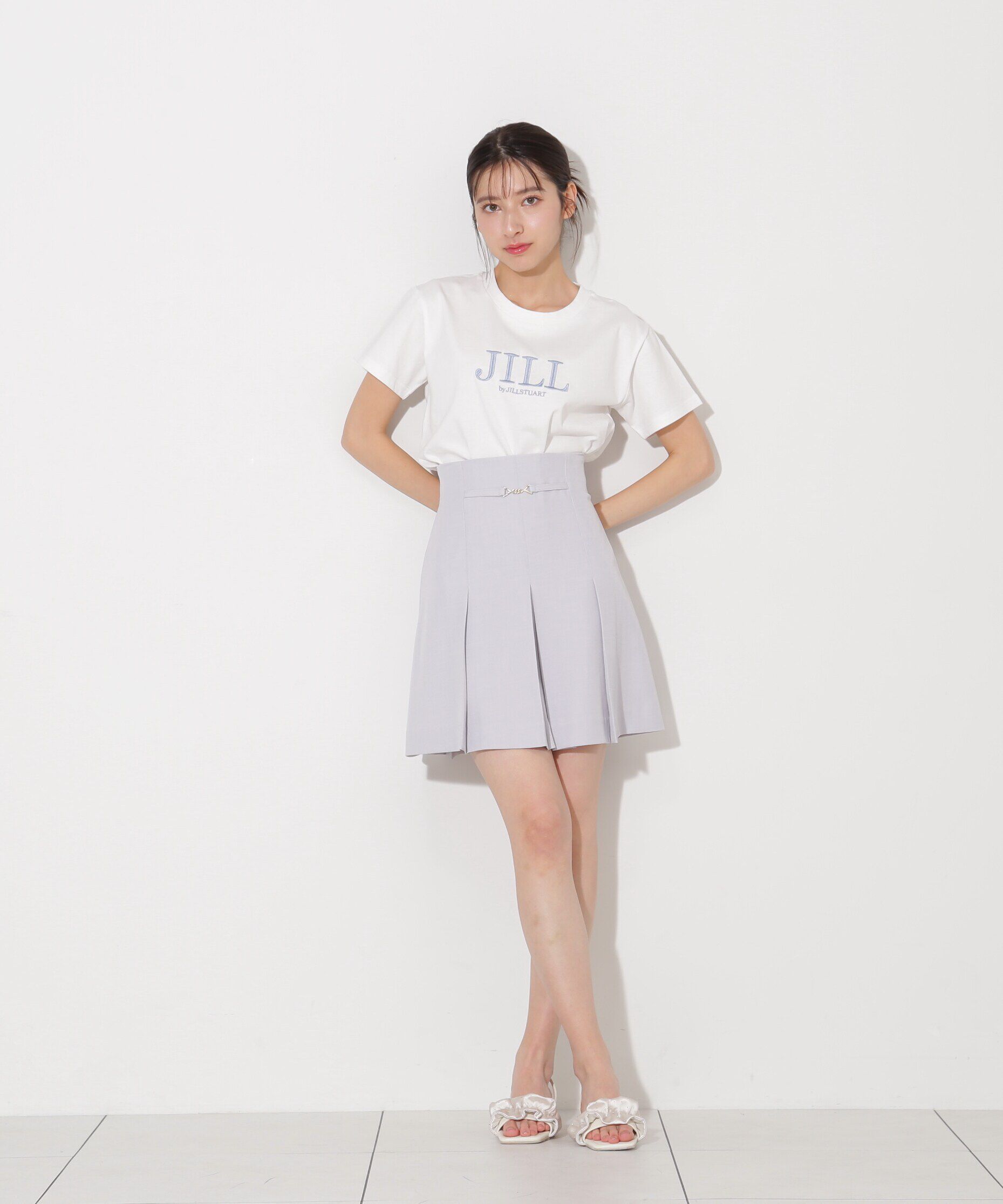  「刺繍ロゴTシャツオーガニックコットン」|Tシャツ・カットソー|