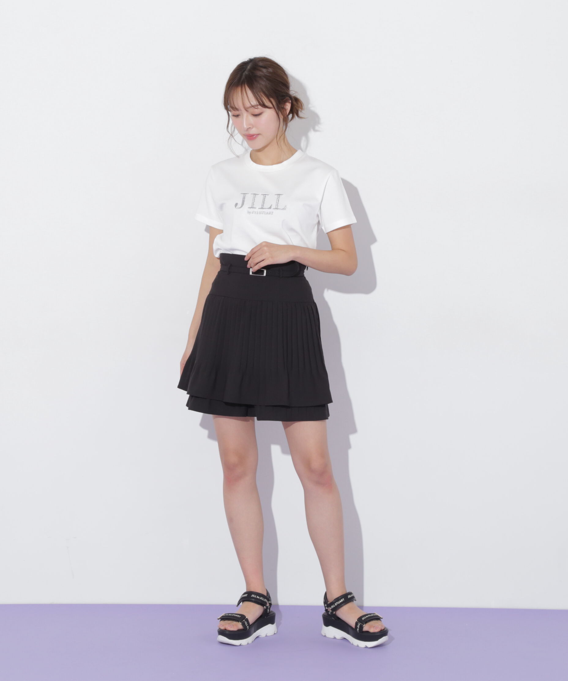  「刺繍ロゴTシャツオーガニックコットン」|Tシャツ・カットソー|