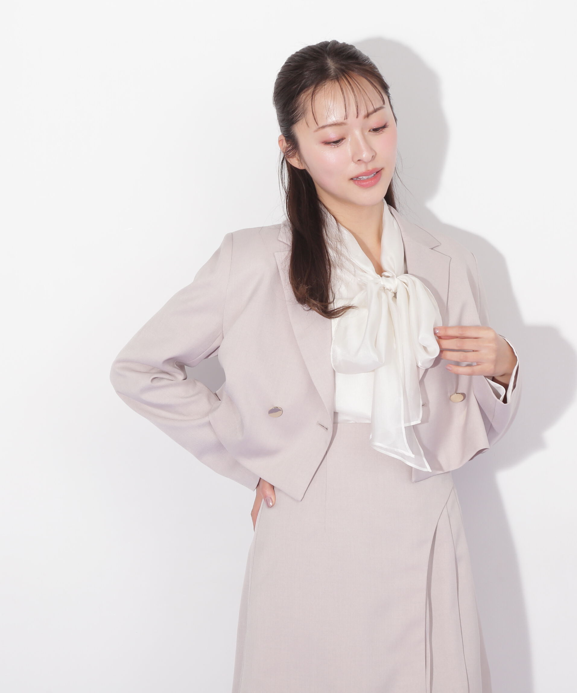  「麻調合繊スーチングジャケット」|その他|