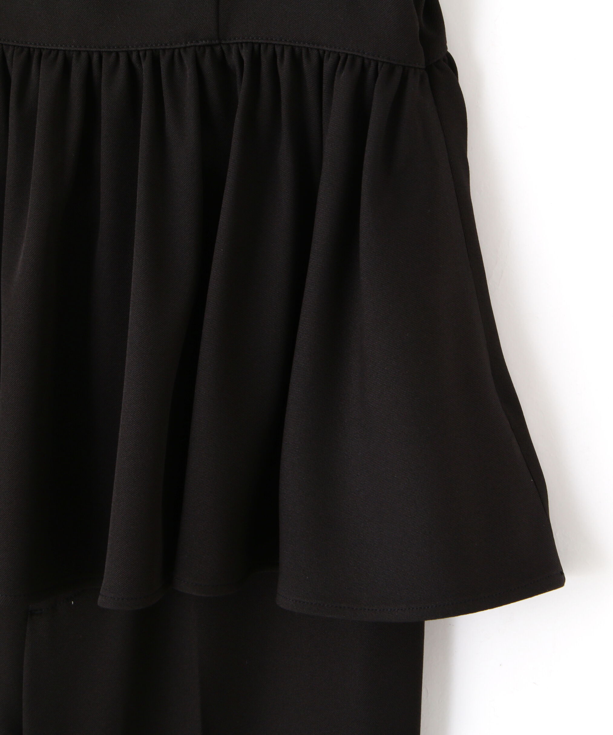  「ペプラムキャミフレアパンツセットアップ」|ワンピース|