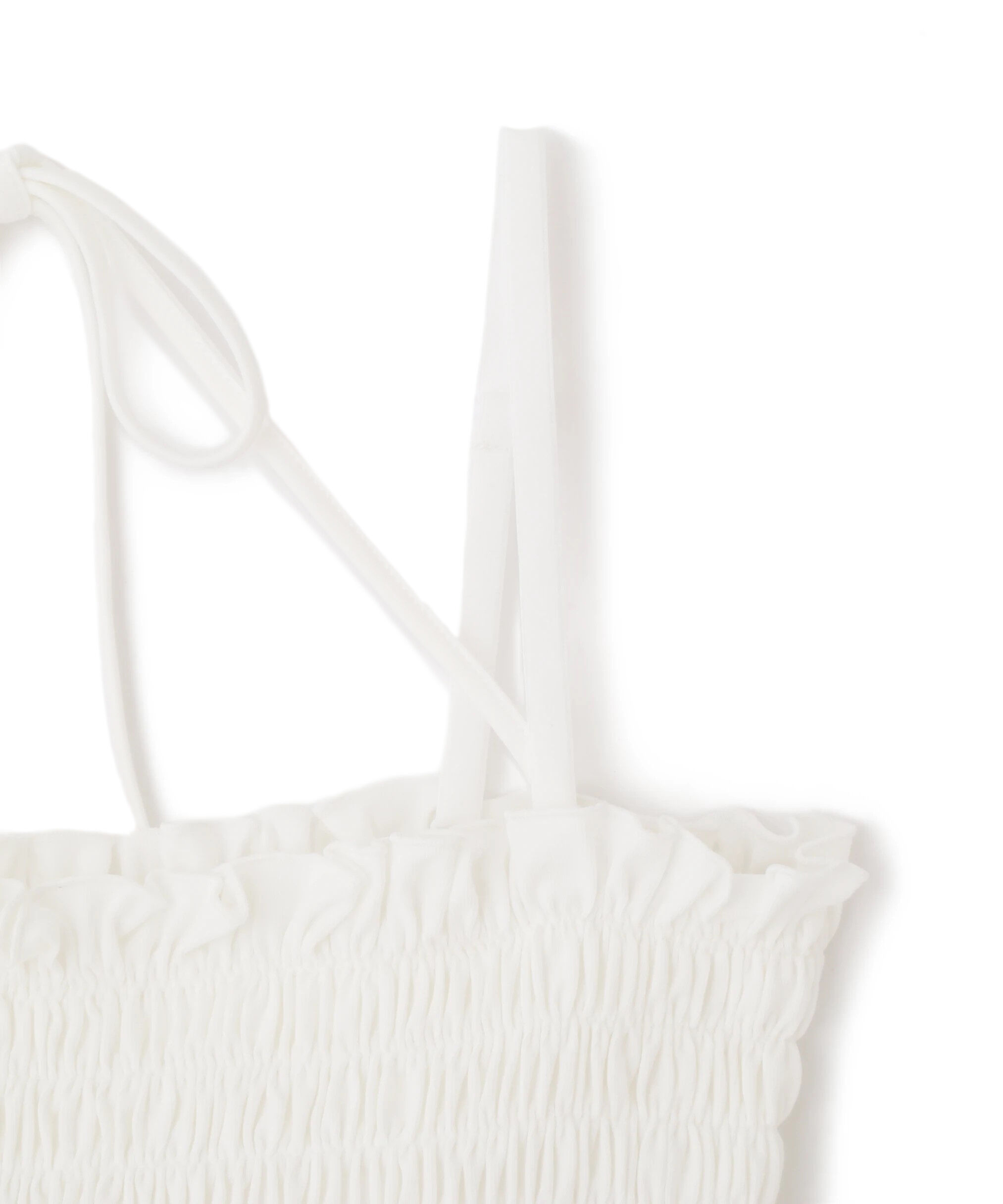  「シャーリングキャミソール」|Tシャツ・カットソー|