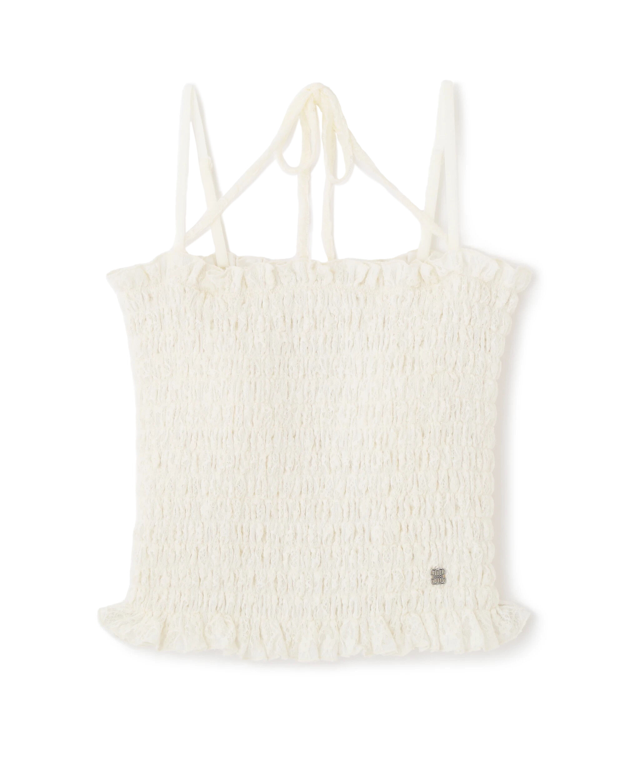  「シャーリングキャミソール」|Tシャツ・カットソー|