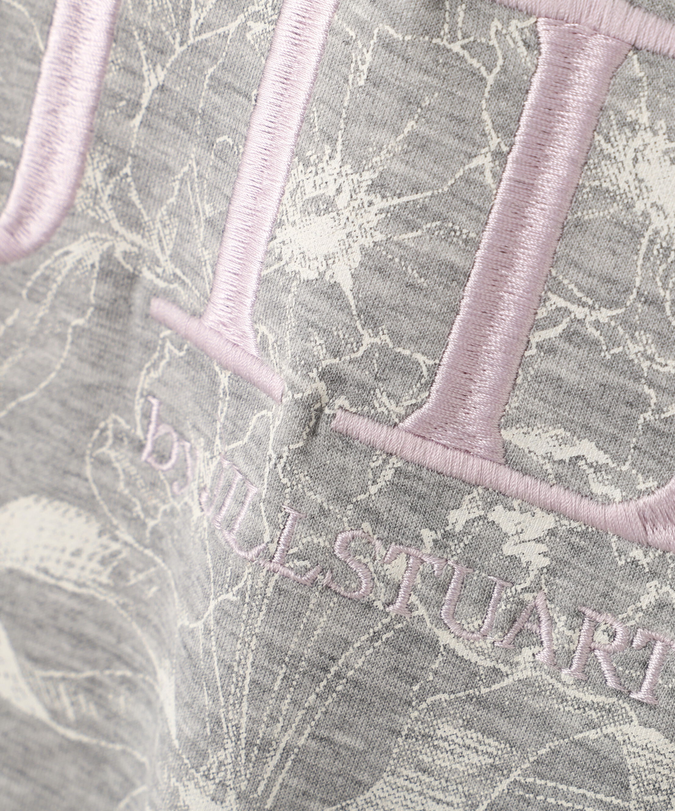  「リボンブーケロゴ刺繍スウェット」|Tシャツ・カットソー|