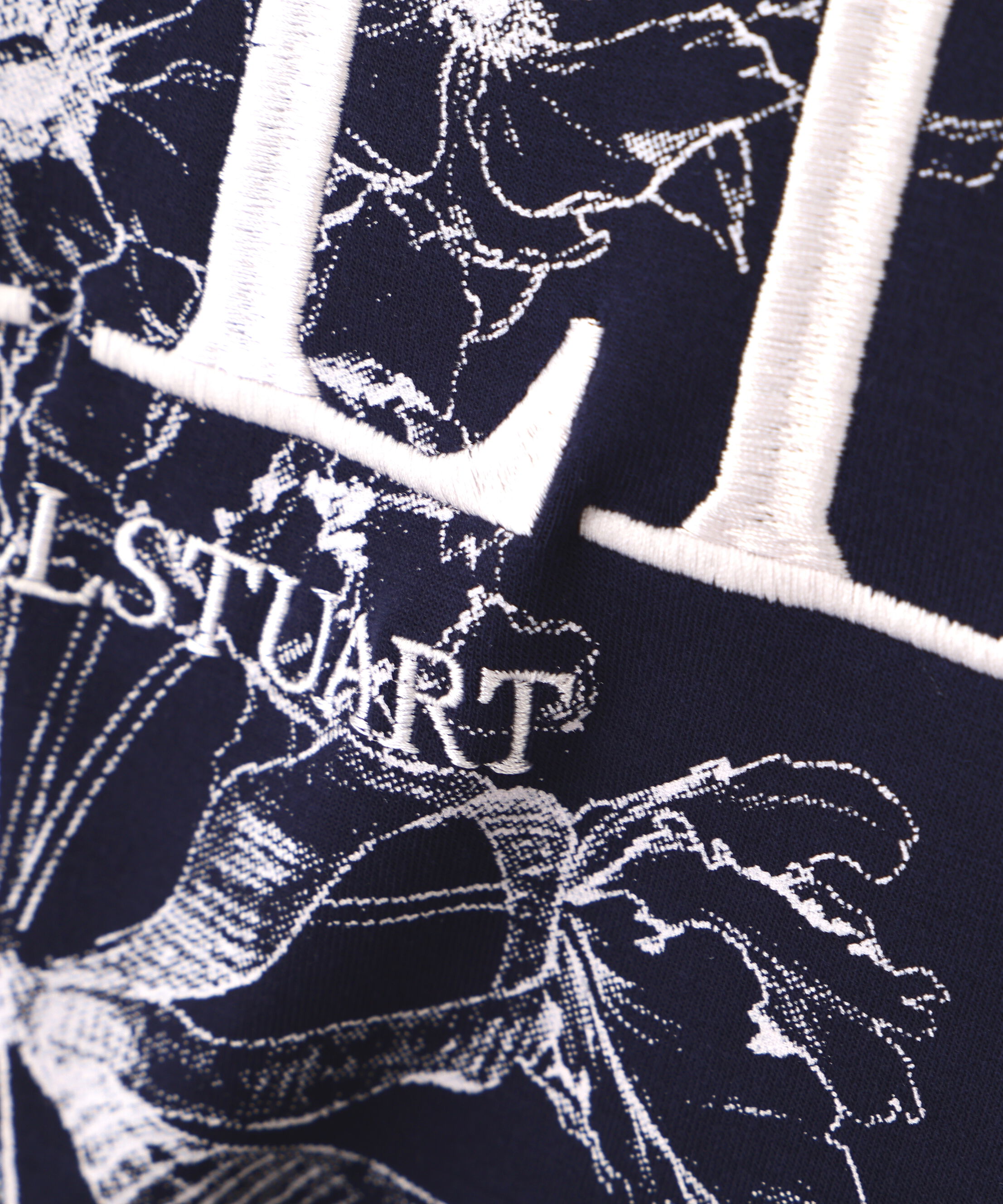  「リボンブーケロゴ刺繍スウェット」|Tシャツ・カットソー|