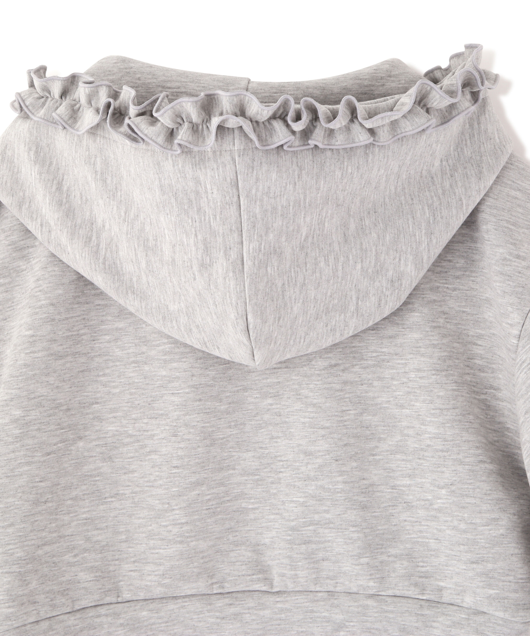  「ダイバーセットアップ　フリルパーカー」|Tシャツ・カットソー|