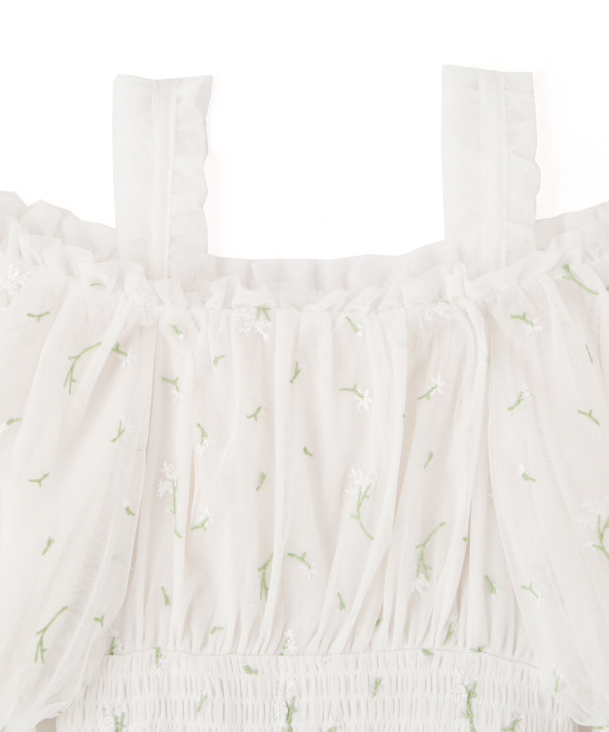  「チュールシャーリングブラウス」|シャツ・ブラウス|