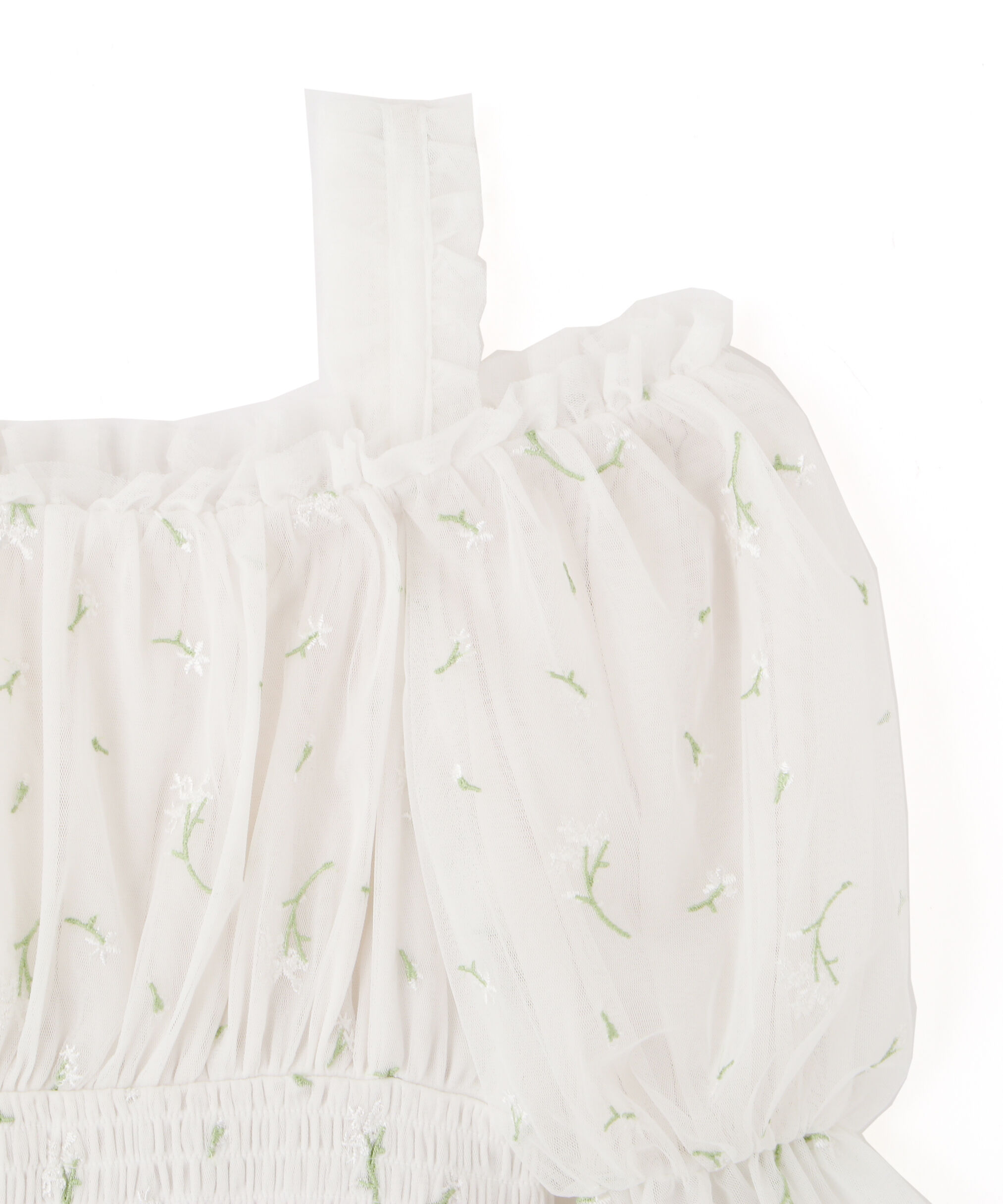  「チュールシャーリングブラウス」|シャツ・ブラウス|