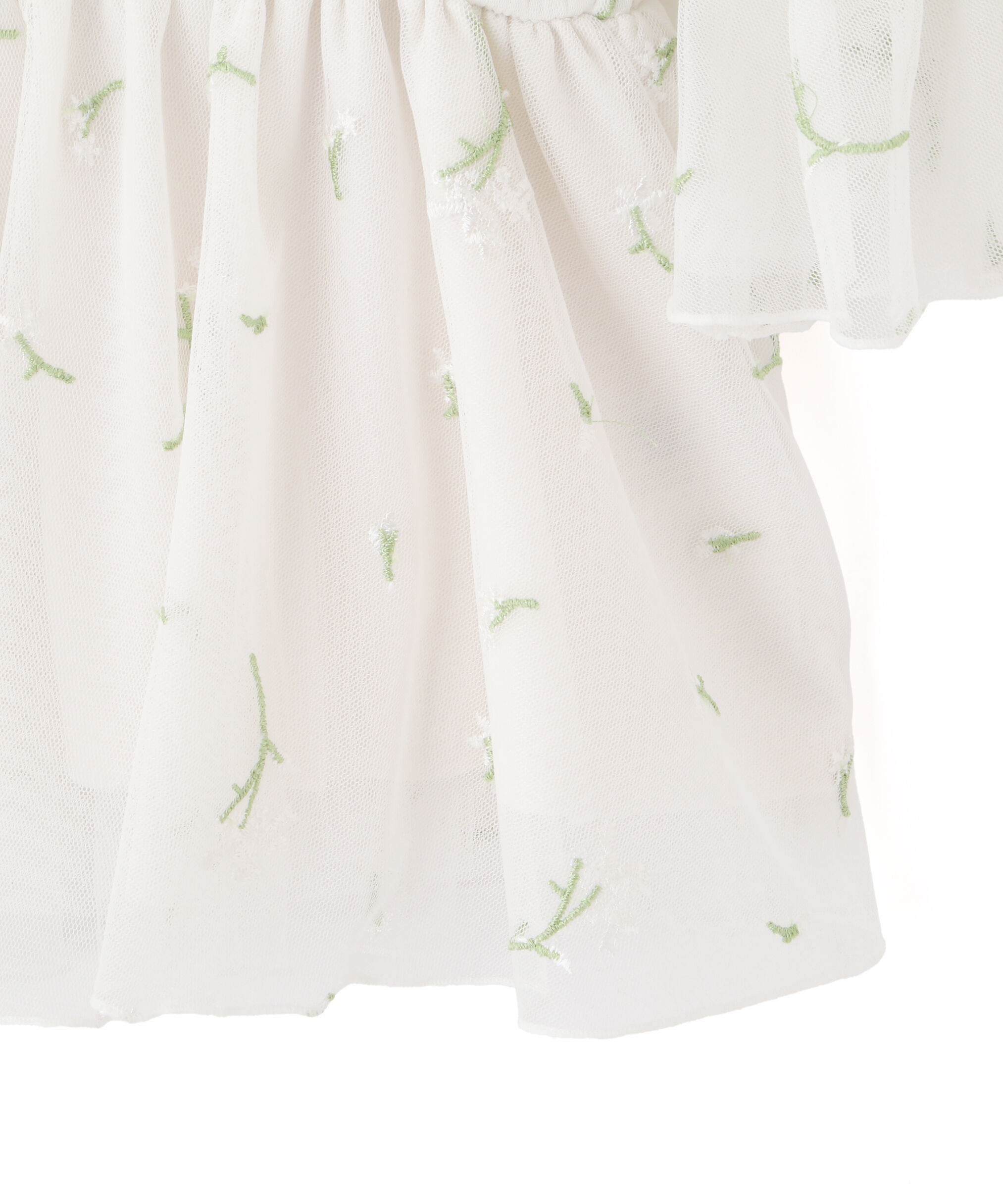  「チュールシャーリングブラウス」|シャツ・ブラウス|