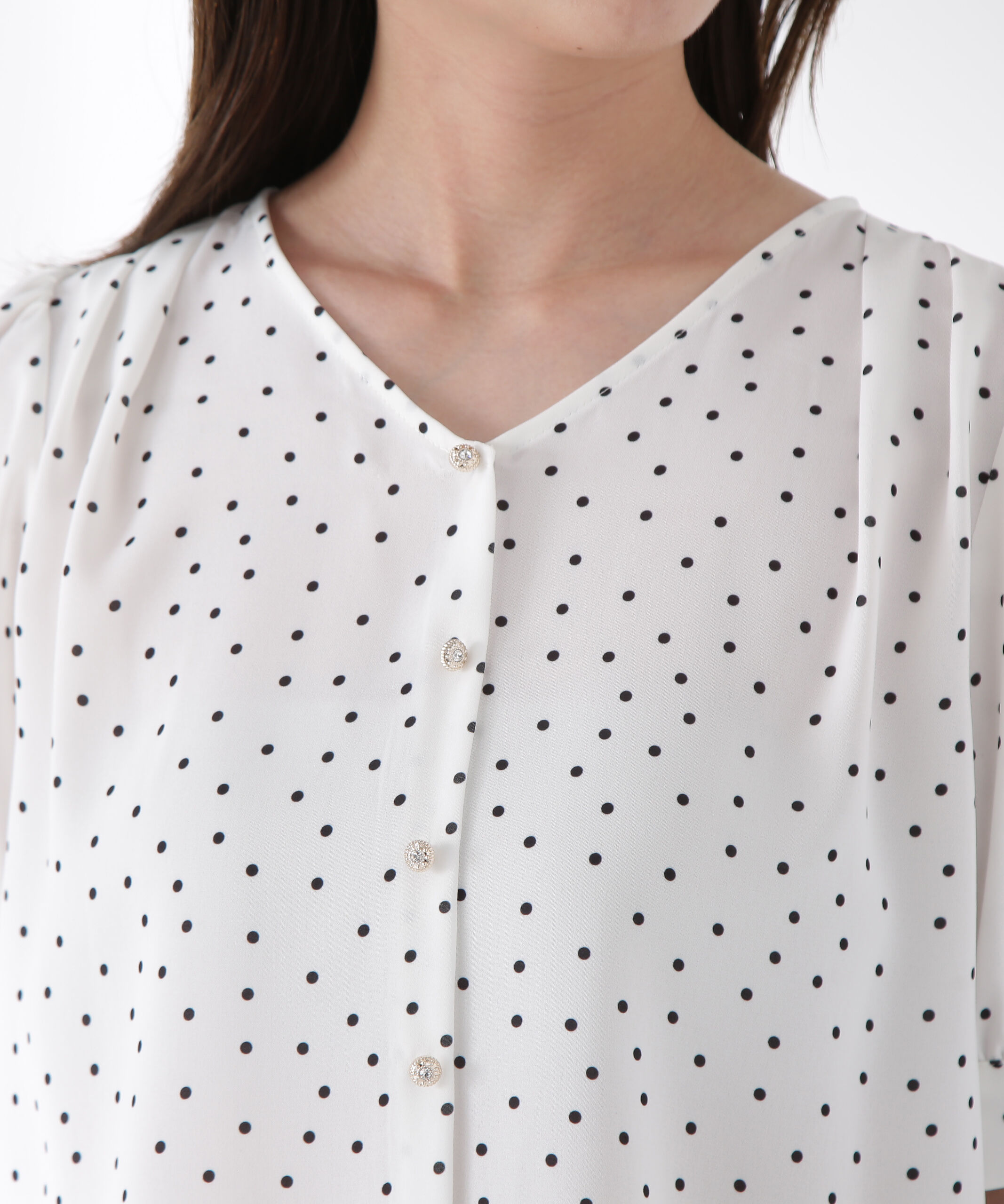 PROPORTION BODY DRESSING「キラボタンブラウス」|シャツ・ブラウス|