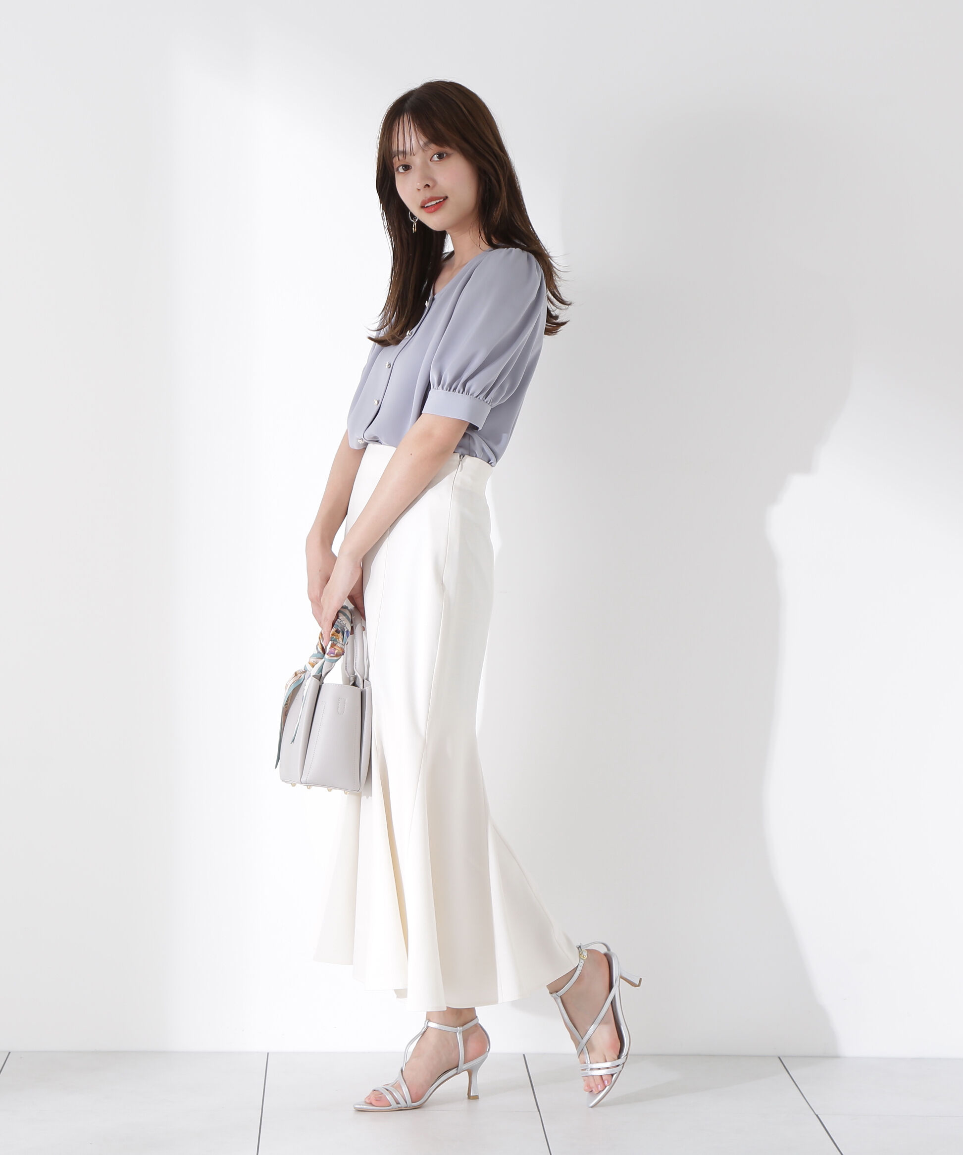 PROPORTION BODY DRESSING「キラボタンブラウス」|シャツ・ブラウス|