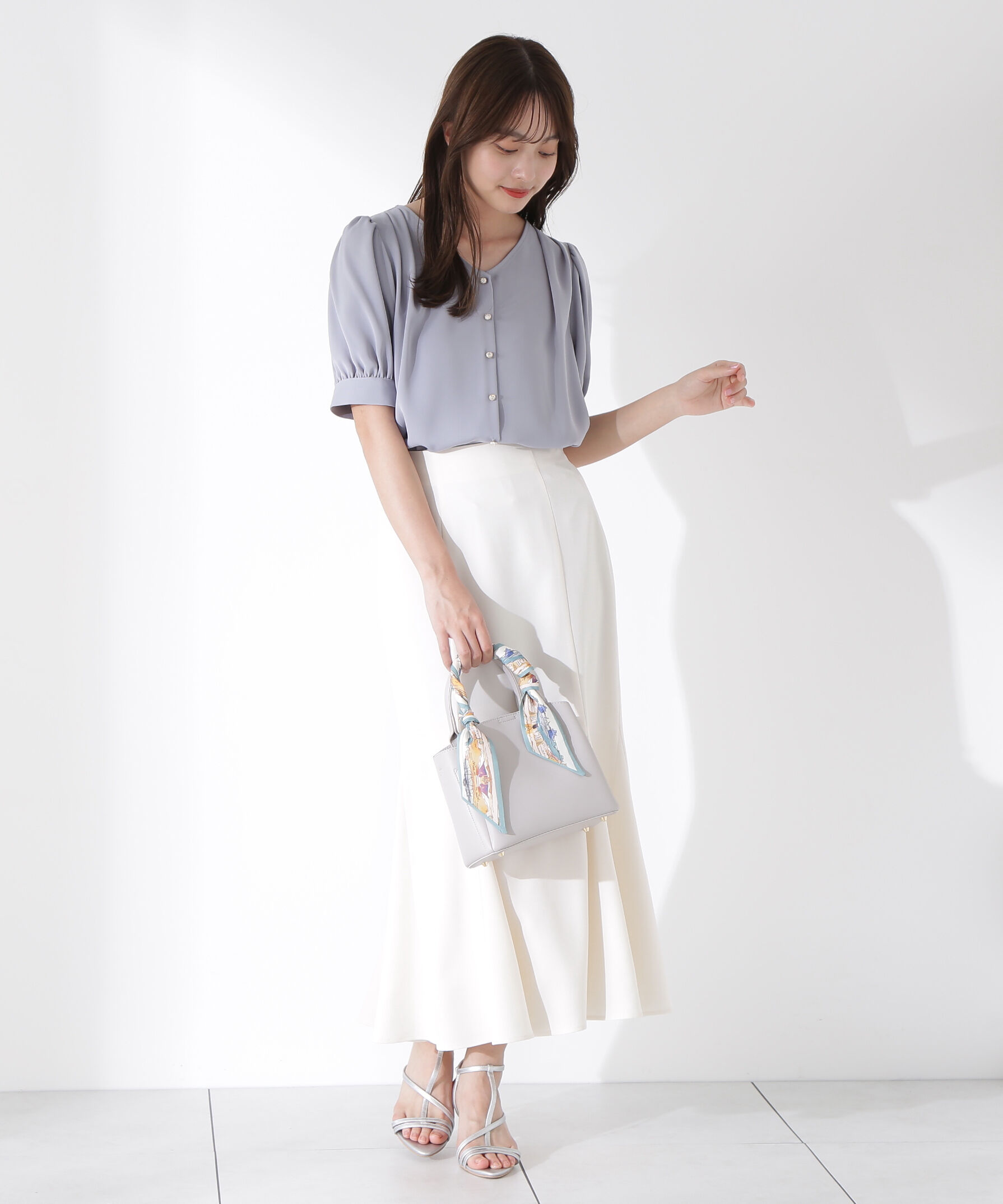 PROPORTION BODY DRESSING「キラボタンブラウス」|シャツ・ブラウス|