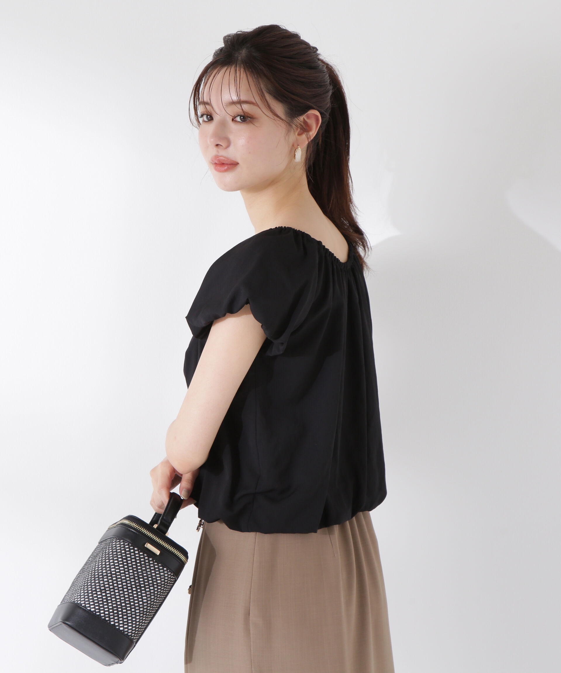 PROPORTION BODY DRESSING「バルーンブラウス」|シャツ・ブラウス|