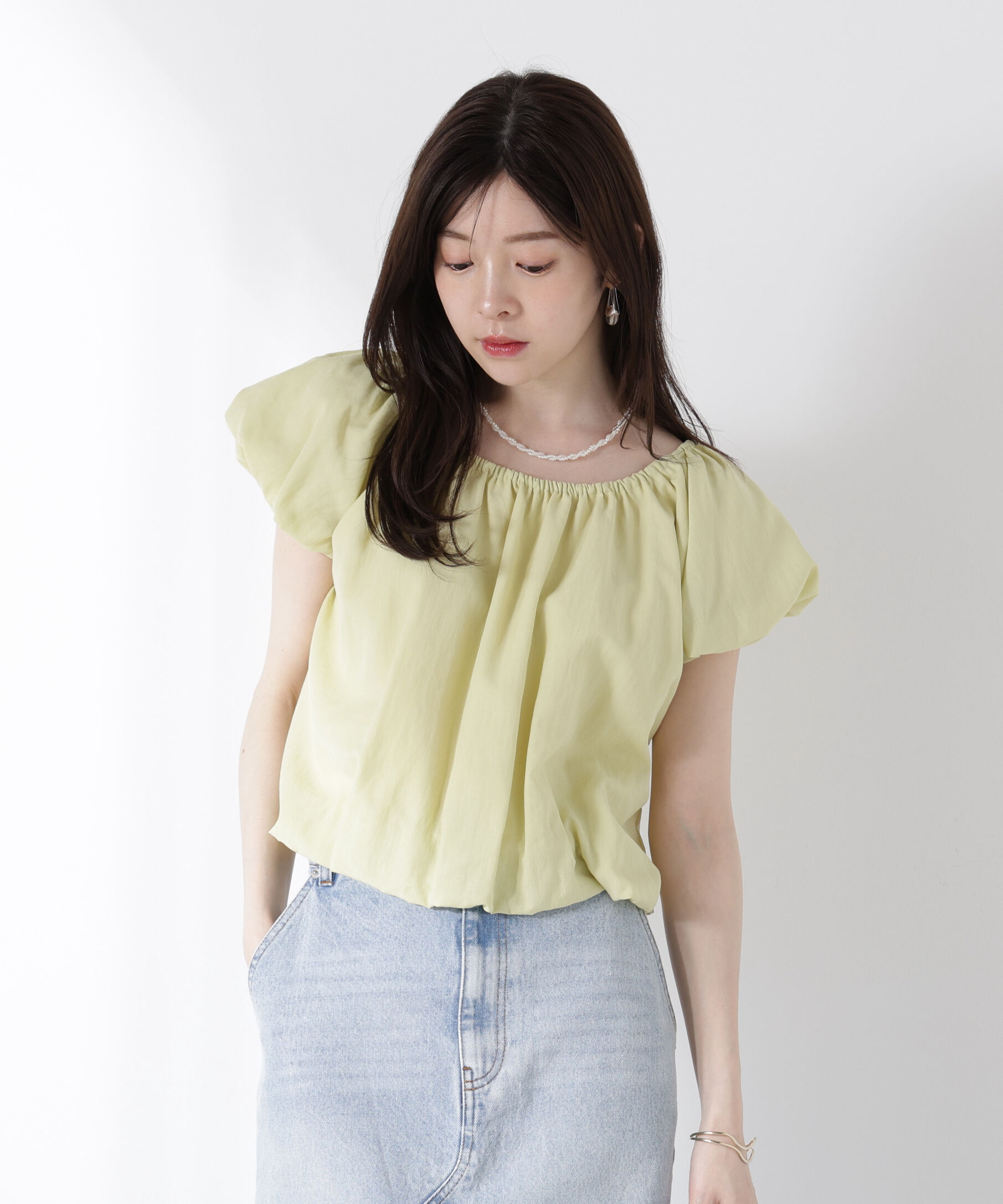 PROPORTION BODY DRESSING「バルーンブラウス」|シャツ・ブラウス|