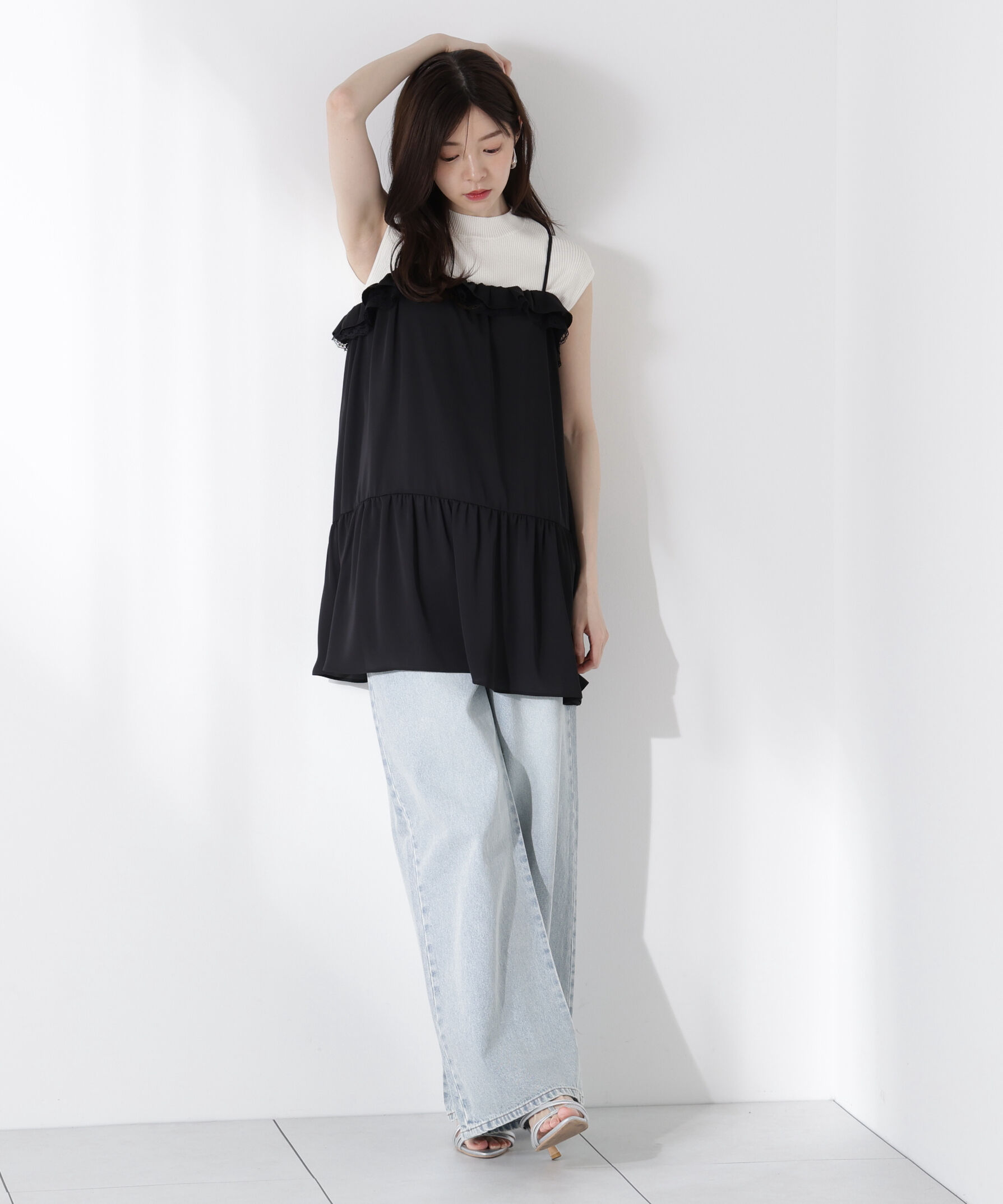 PROPORTION BODY DRESSING「フリルチュニック」|シャツ・ブラウス|