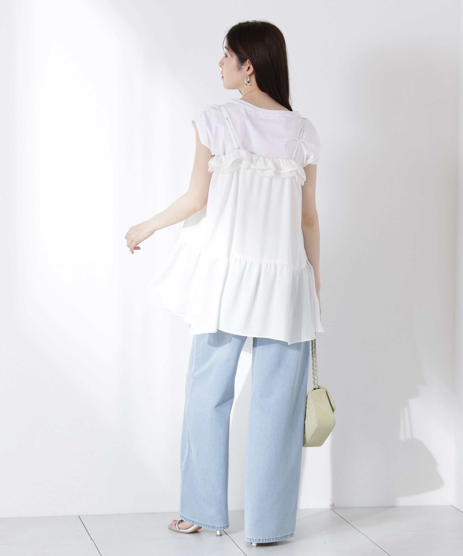 PROPORTION BODY DRESSING「フリルチュニック」|シャツ・ブラウス|