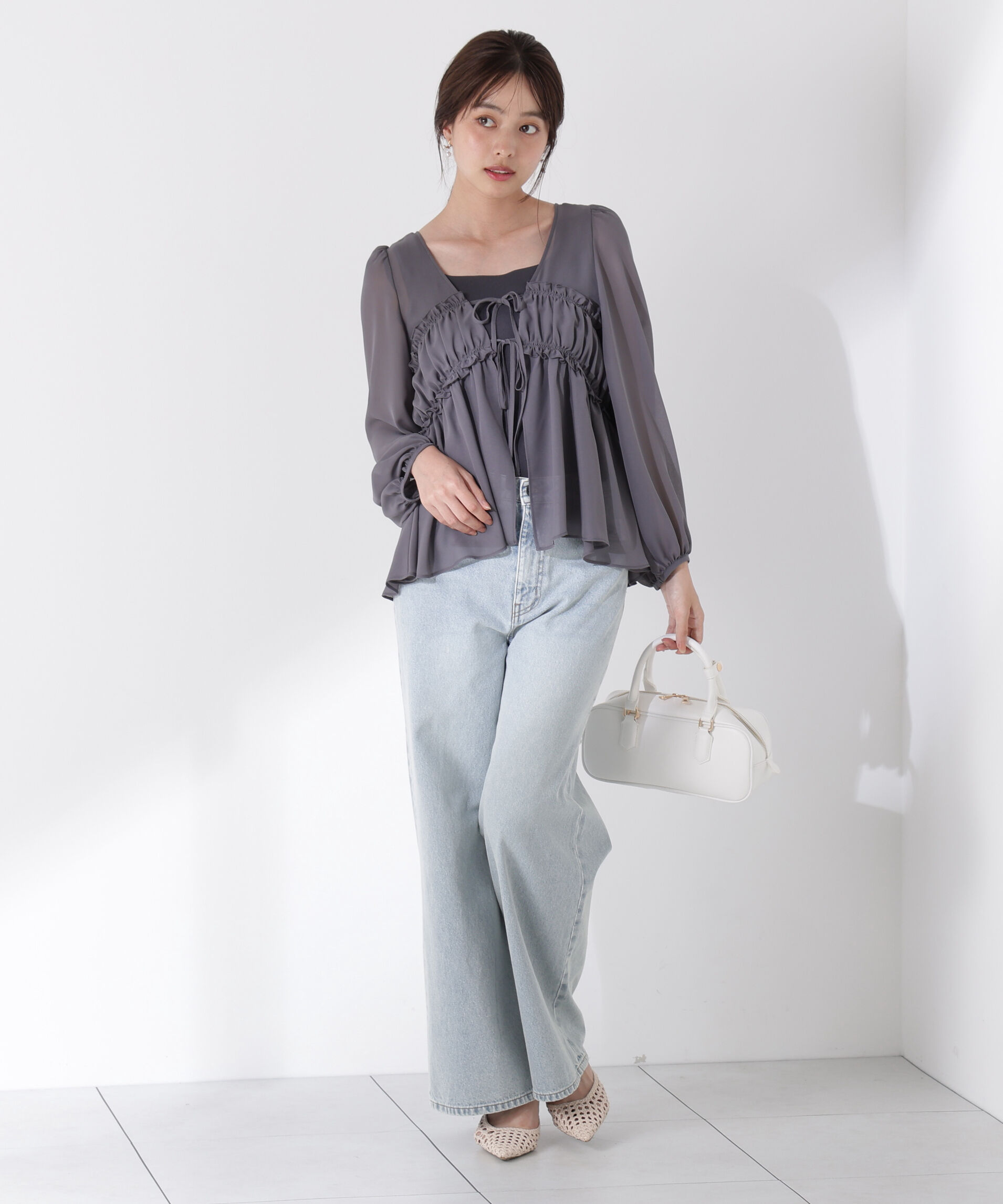 PROPORTION BODY DRESSING「シフォンブラウス」|シャツ・ブラウス|