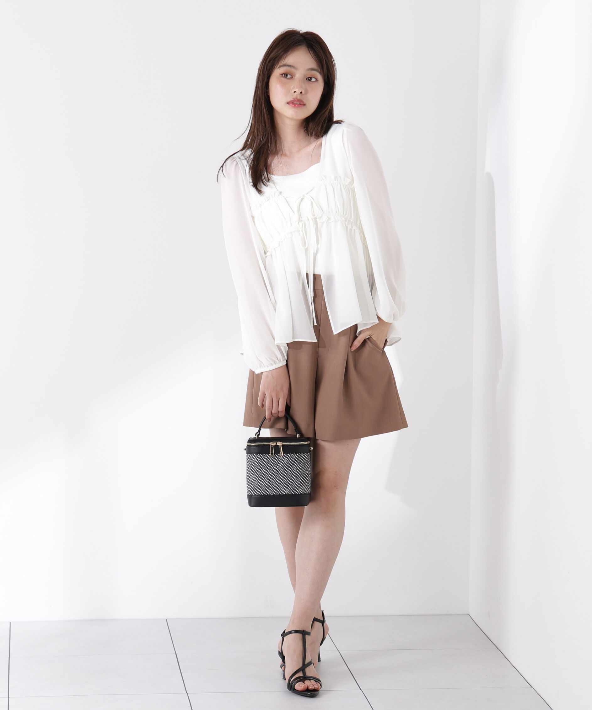 PROPORTION BODY DRESSING「シフォンブラウス」|シャツ・ブラウス|