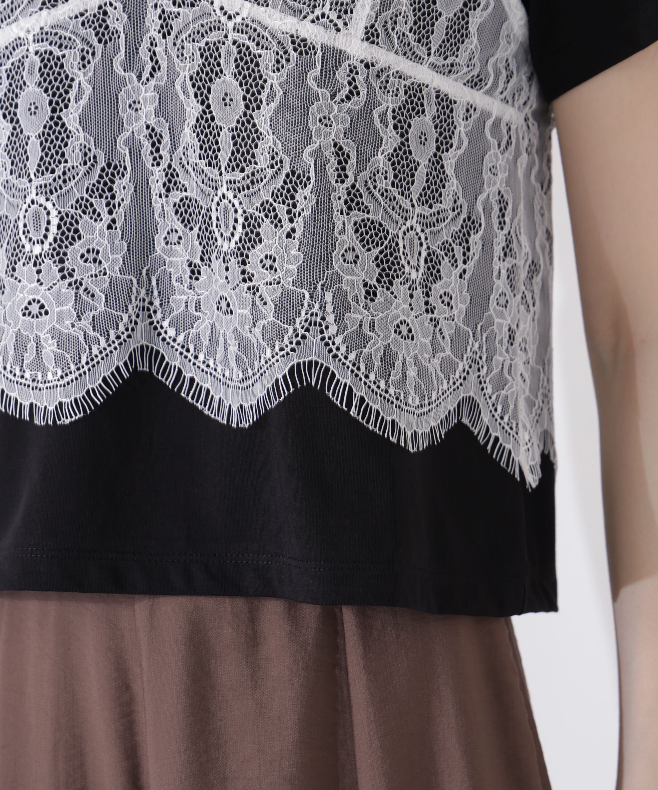 PROPORTION BODY DRESSING「レースキャミセットカットソー」|Tシャツ・カットソー|