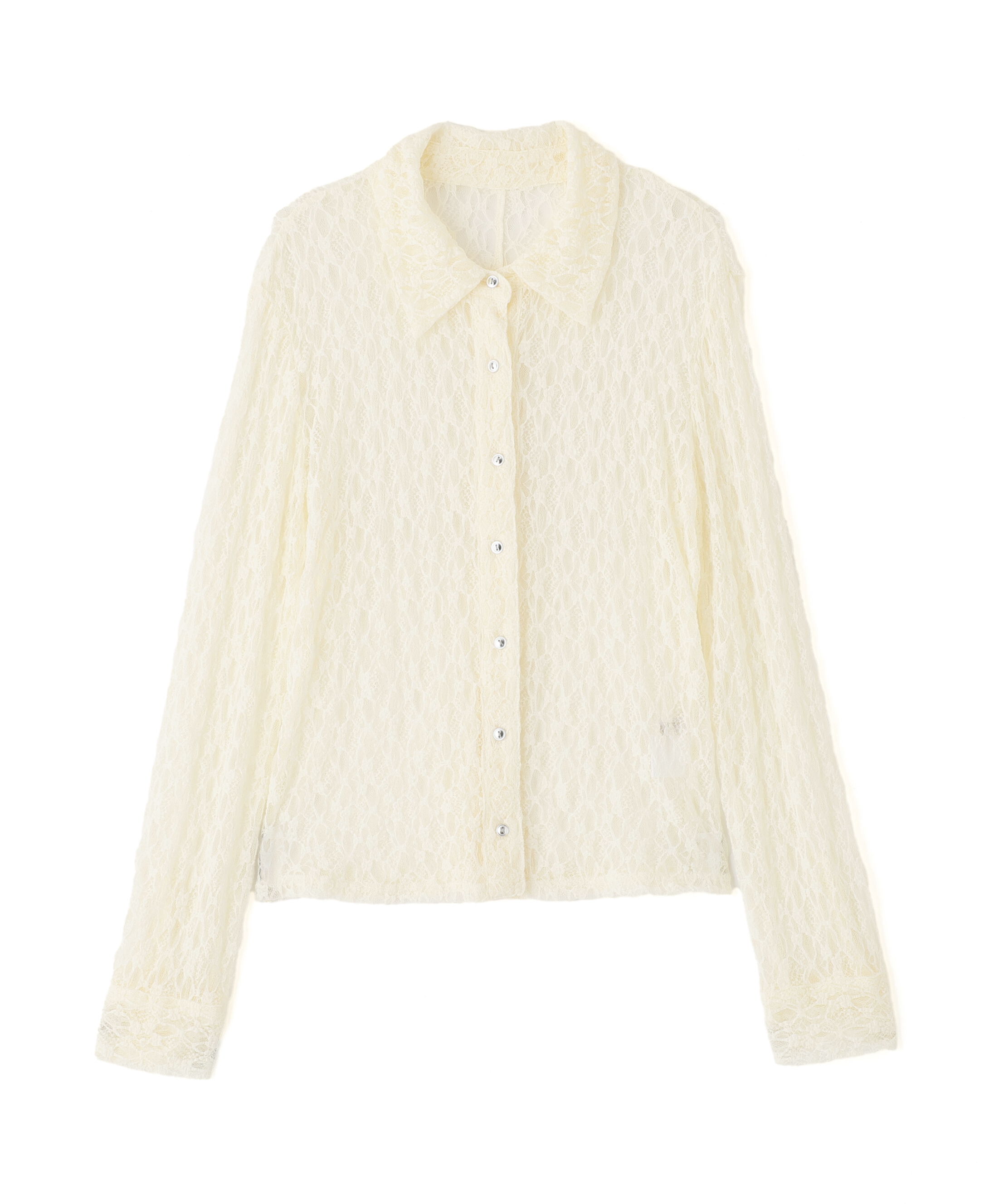 PROPORTION BODY DRESSING「レースシャツ」|Tシャツ・カットソー|