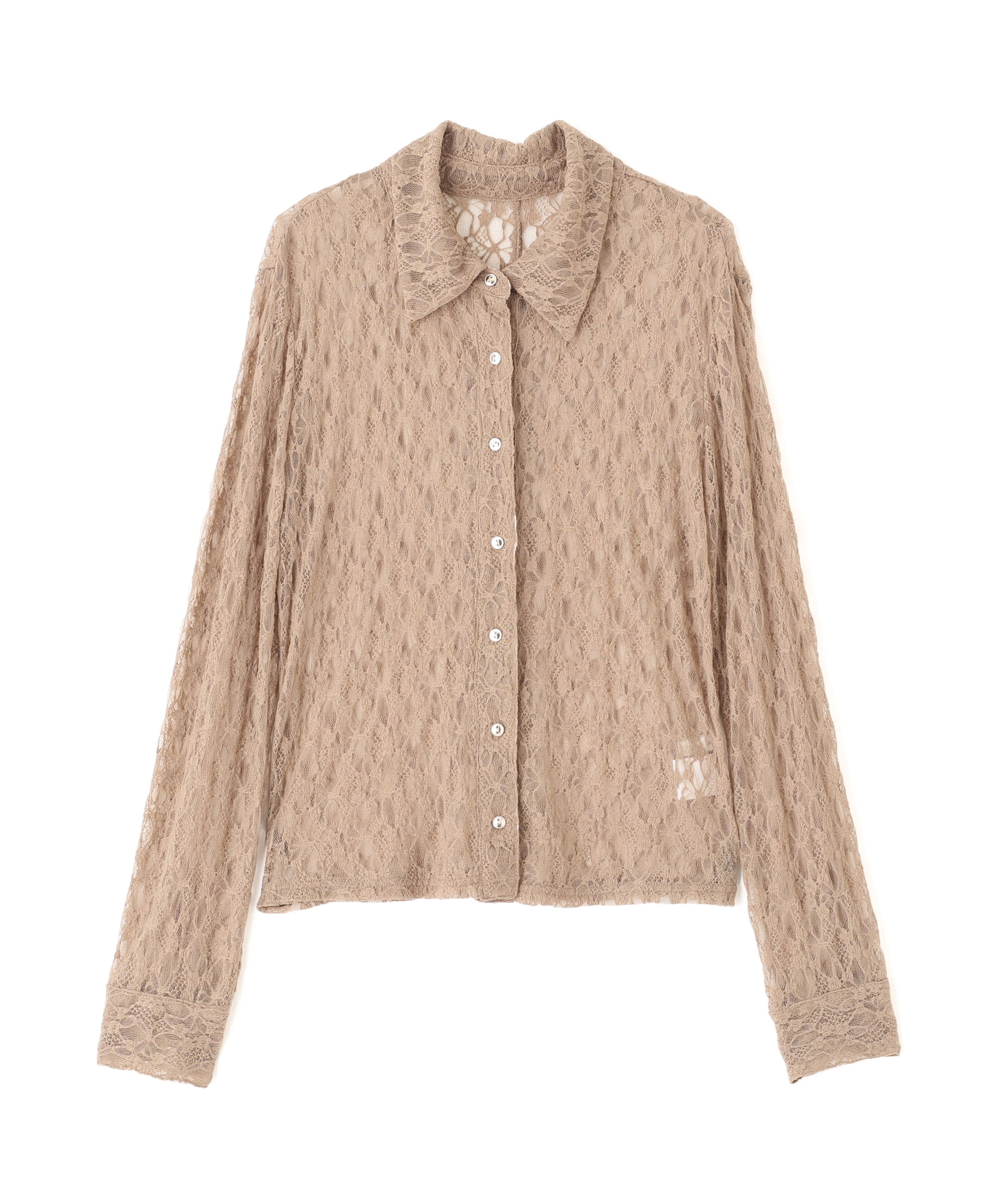 PROPORTION BODY DRESSING「レースシャツ」|Tシャツ・カットソー|