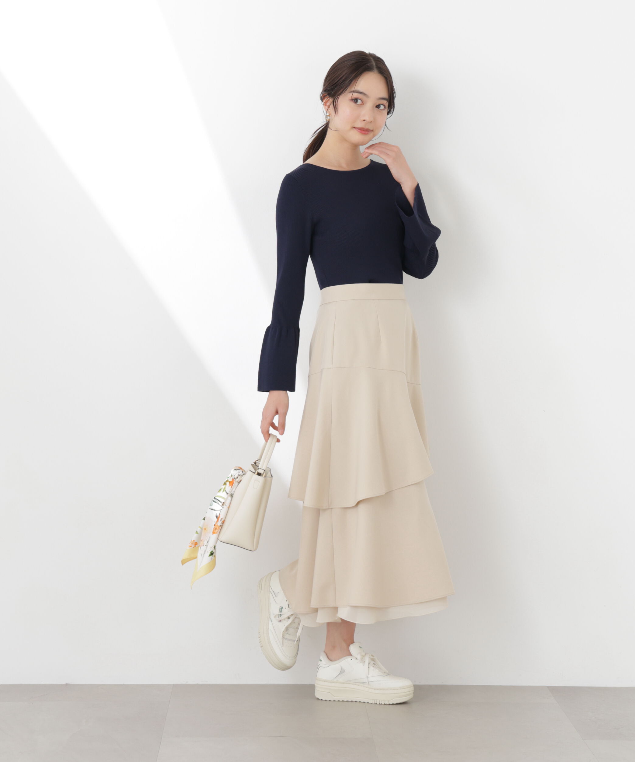 PROPORTION BODY DRESSING「フリルレイヤードスカート　26SS」|スカート|