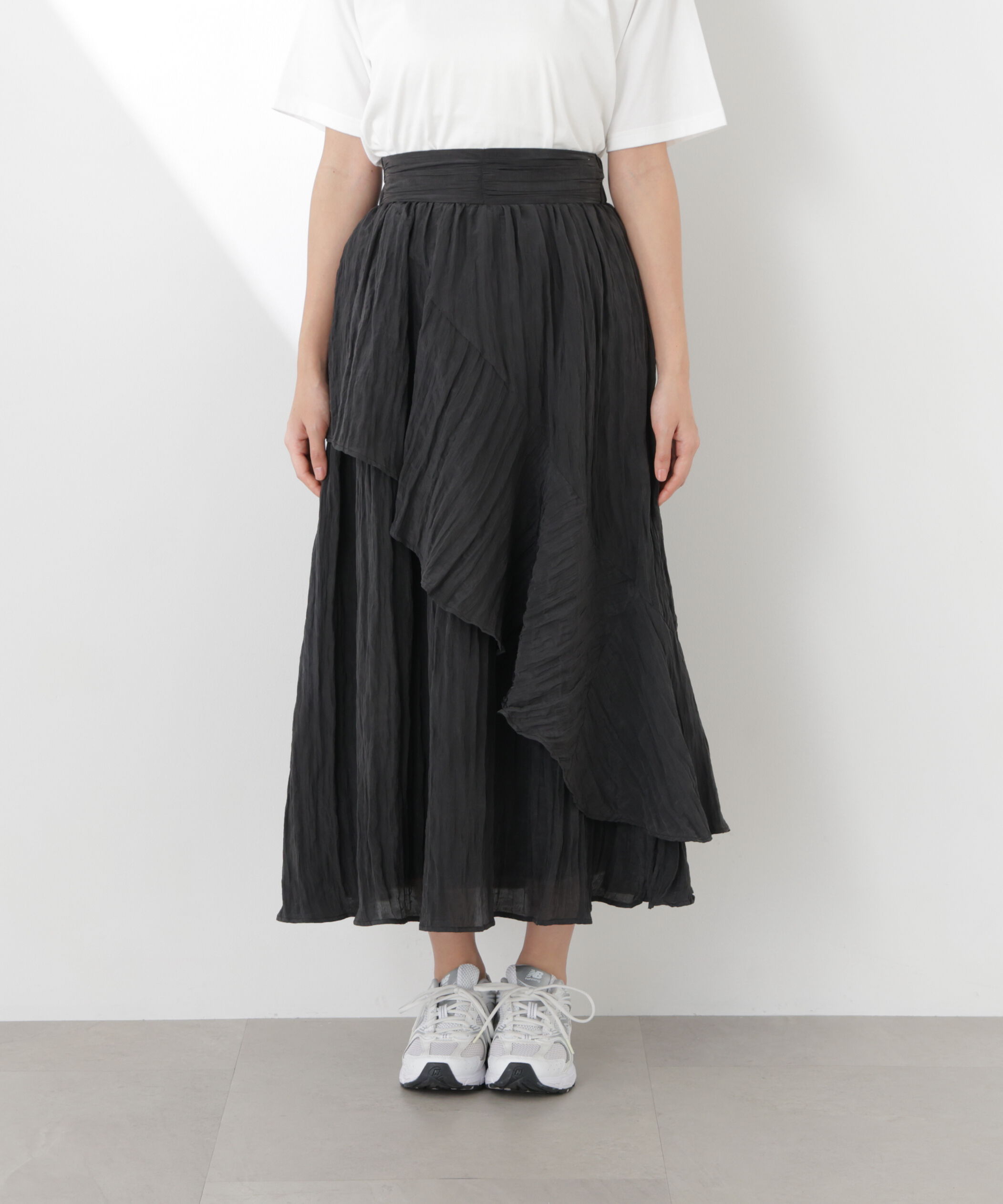 PROPORTION BODY DRESSING「ワッシャーティアードスカート　26SS」|スカート|