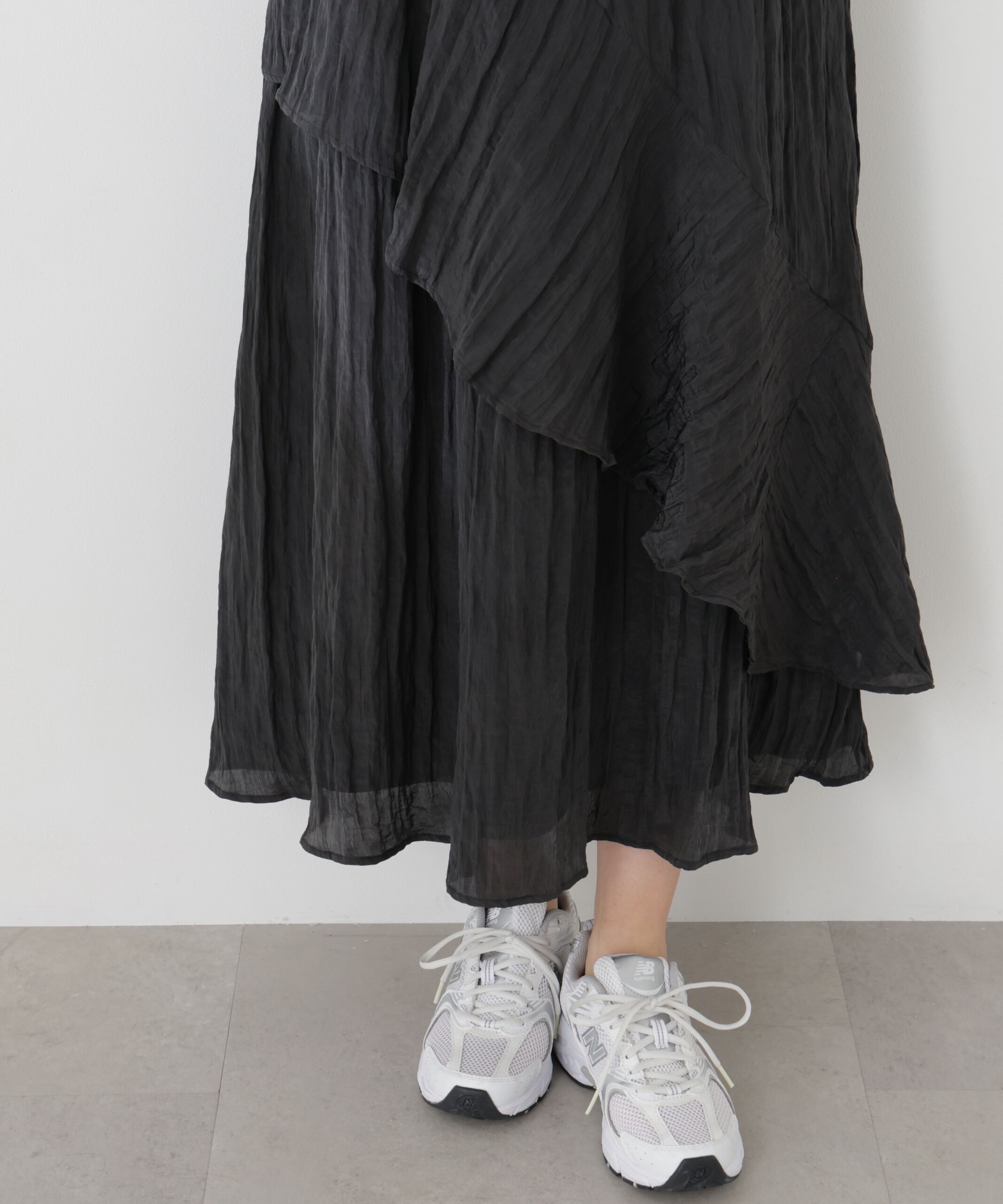 PROPORTION BODY DRESSING「ワッシャーティアードスカート　26SS」|スカート|