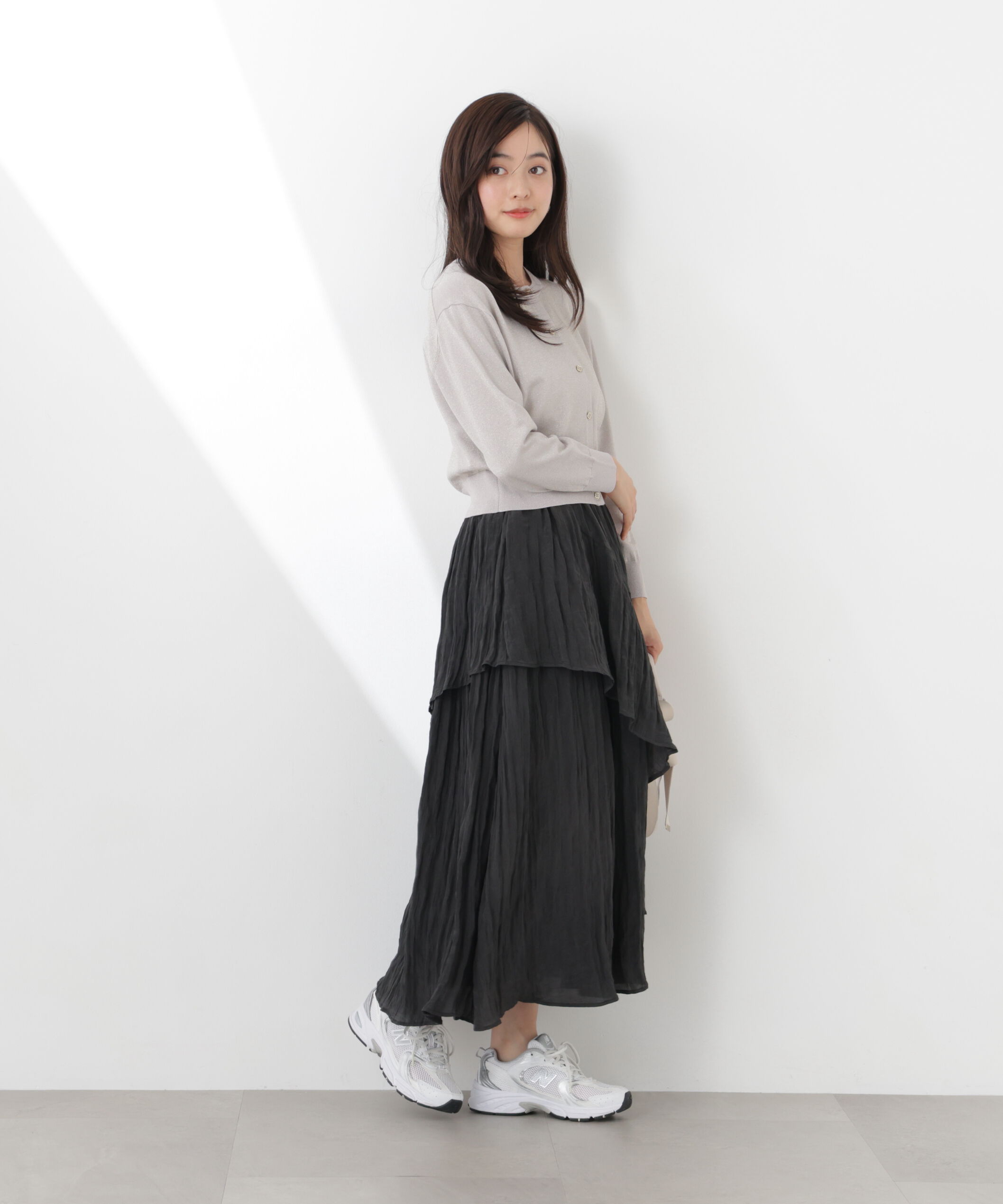 PROPORTION BODY DRESSING「ワッシャーティアードスカート　26SS」|スカート|