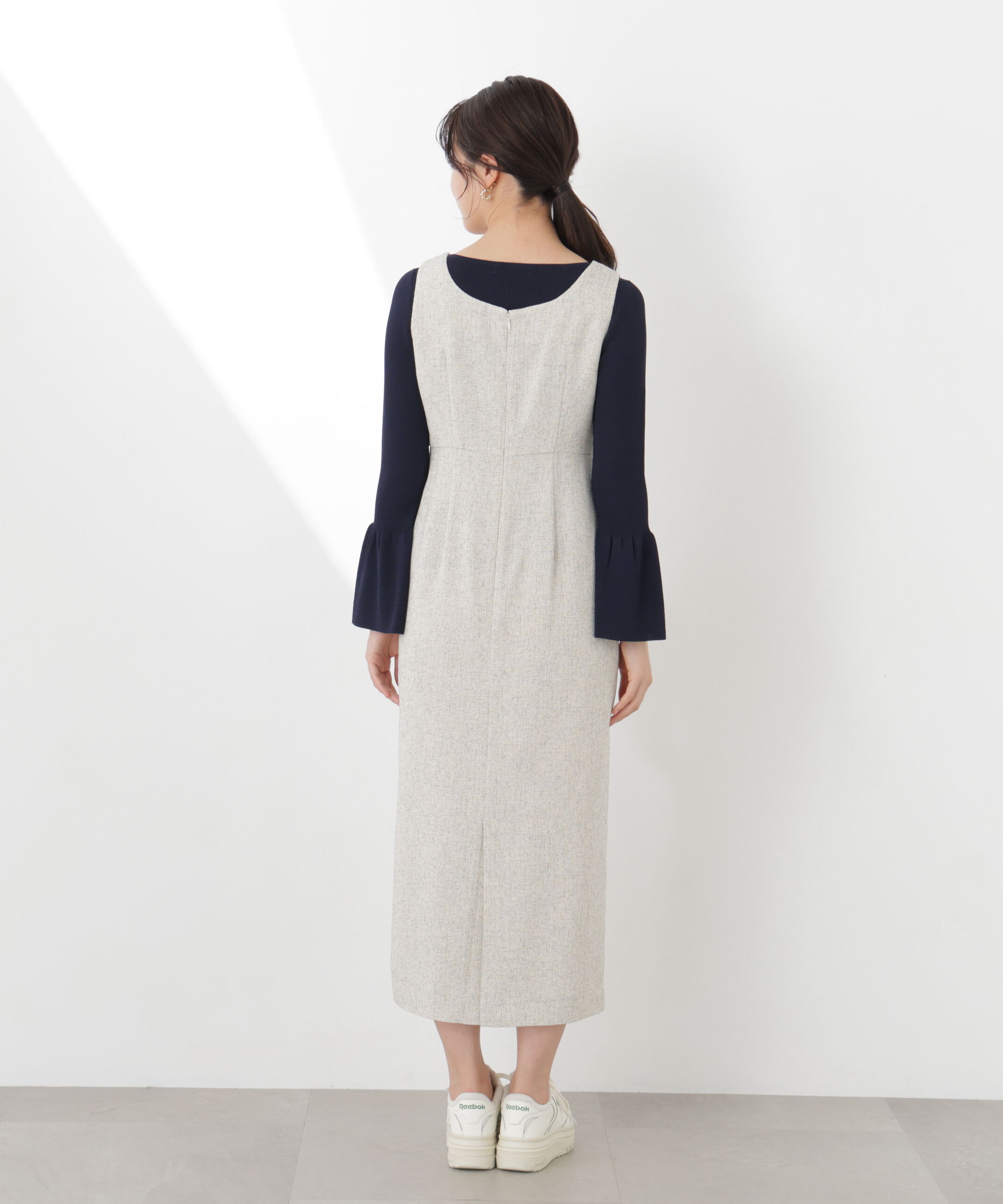 PROPORTION BODY DRESSING「スプリングツイードジャンスカ　26SS」|ワンピース|