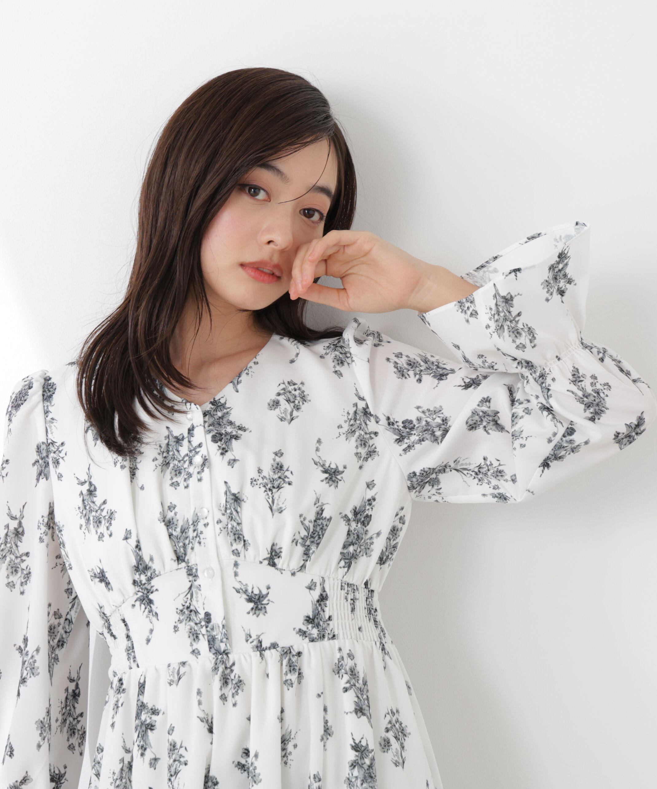 PROPORTION BODY DRESSING「フラワープリントワンピース　26SS」|ワンピース|