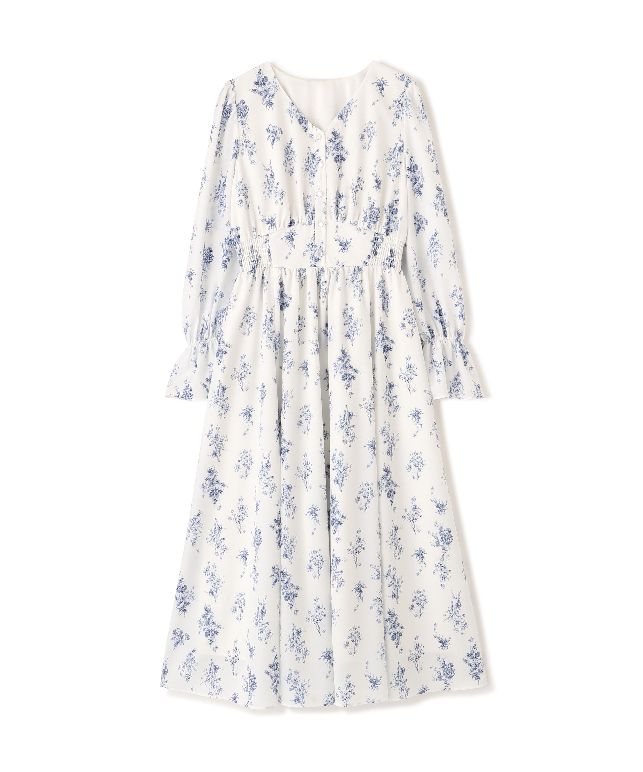 PROPORTION BODY DRESSING「フラワープリントワンピース　26SS」|ワンピース|