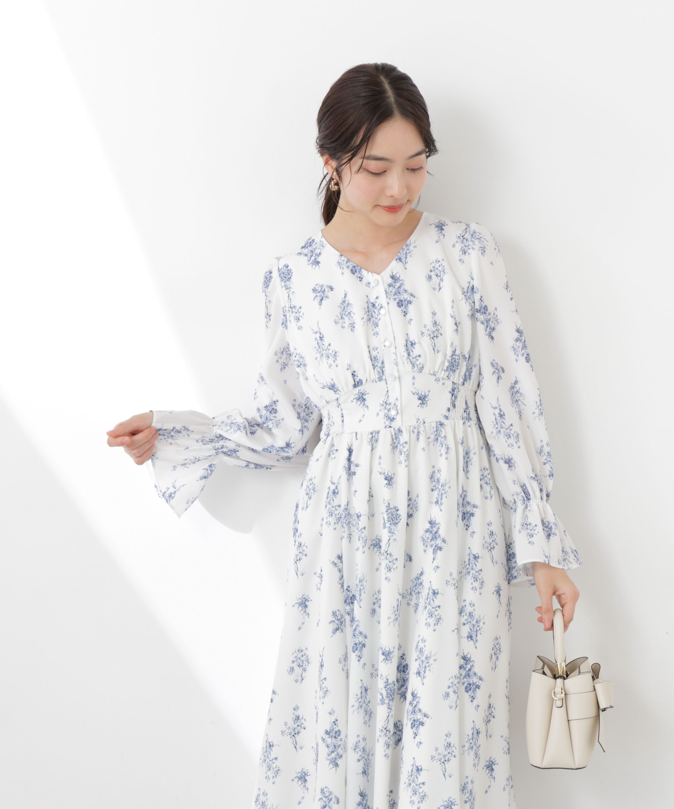 PROPORTION BODY DRESSING「フラワープリントワンピース　26SS」|ワンピース|