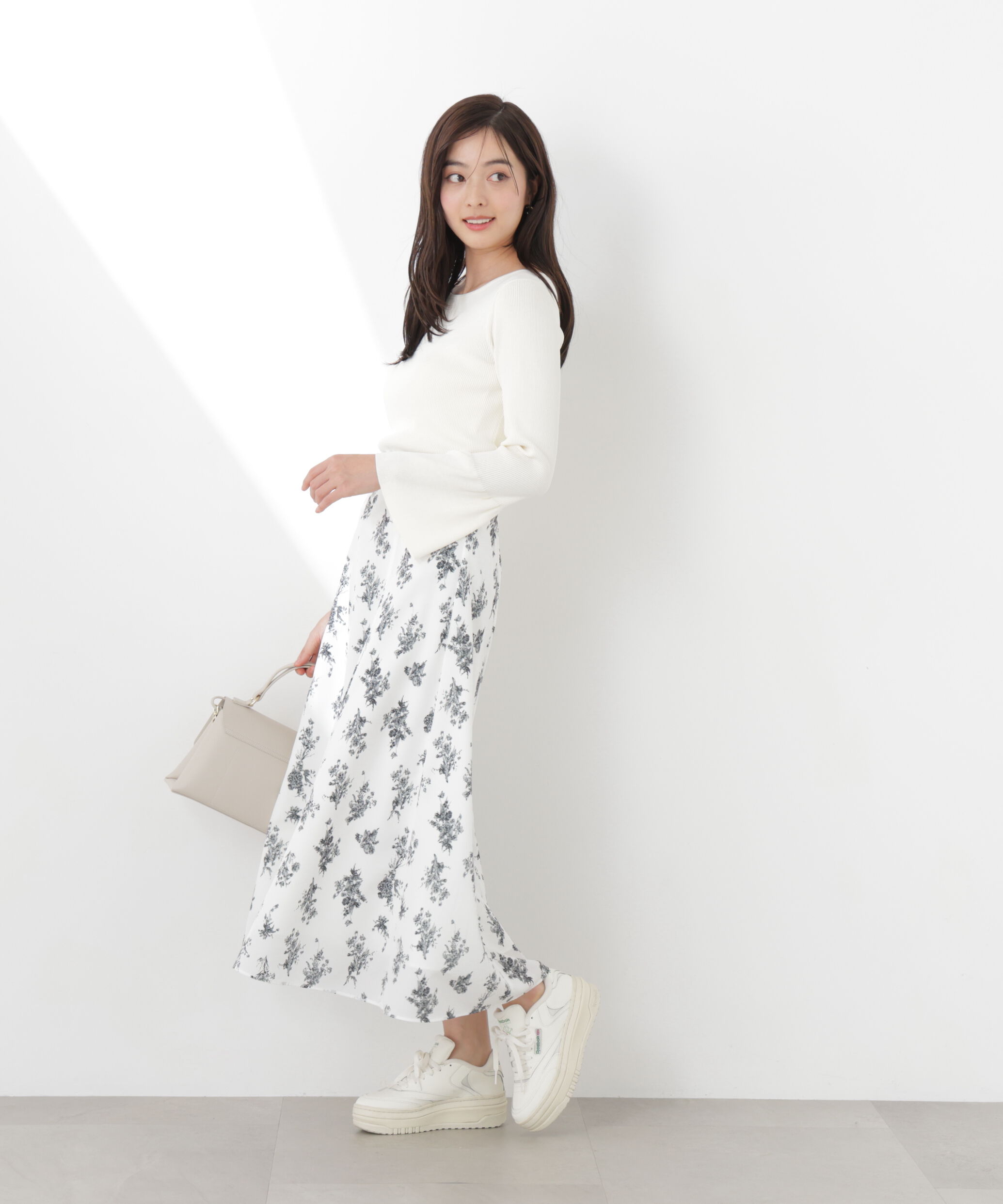 PROPORTION BODY DRESSING「フォルムスリーブニット　26SS」|ニット・セーター|