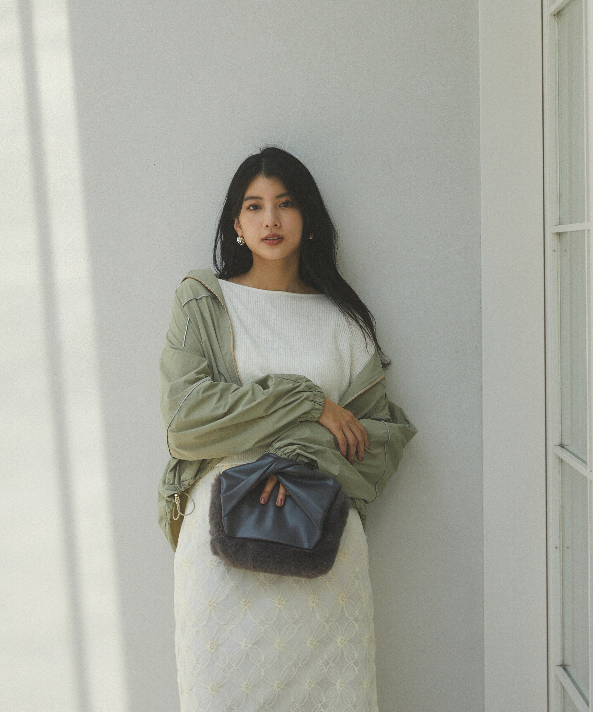 PROPORTION BODY DRESSING「《EDIT COLOGNE》ナイロンブルゾン WEB限定」|ブルゾン・スタジャン|カーキ