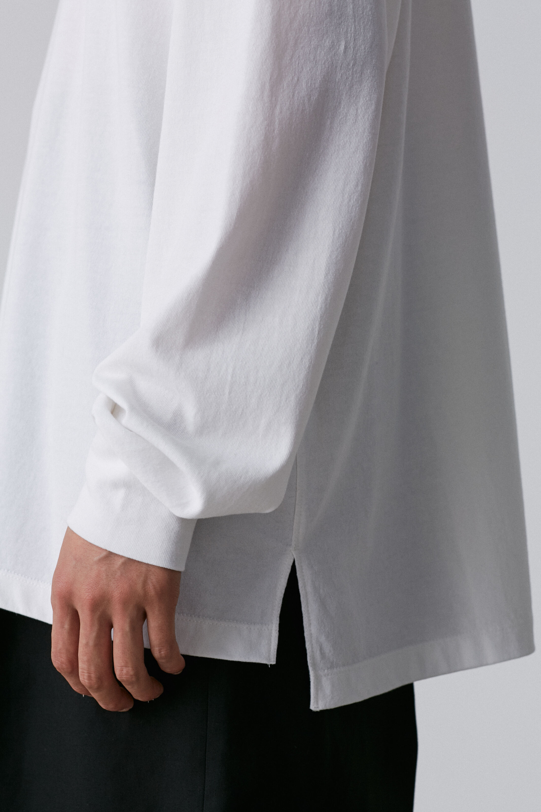 YLEVE 「YLEVE / SUPIMA COTTON CUPRA LONG SLEEVE T‐SHIRT」|Tシャツ・カットソー|